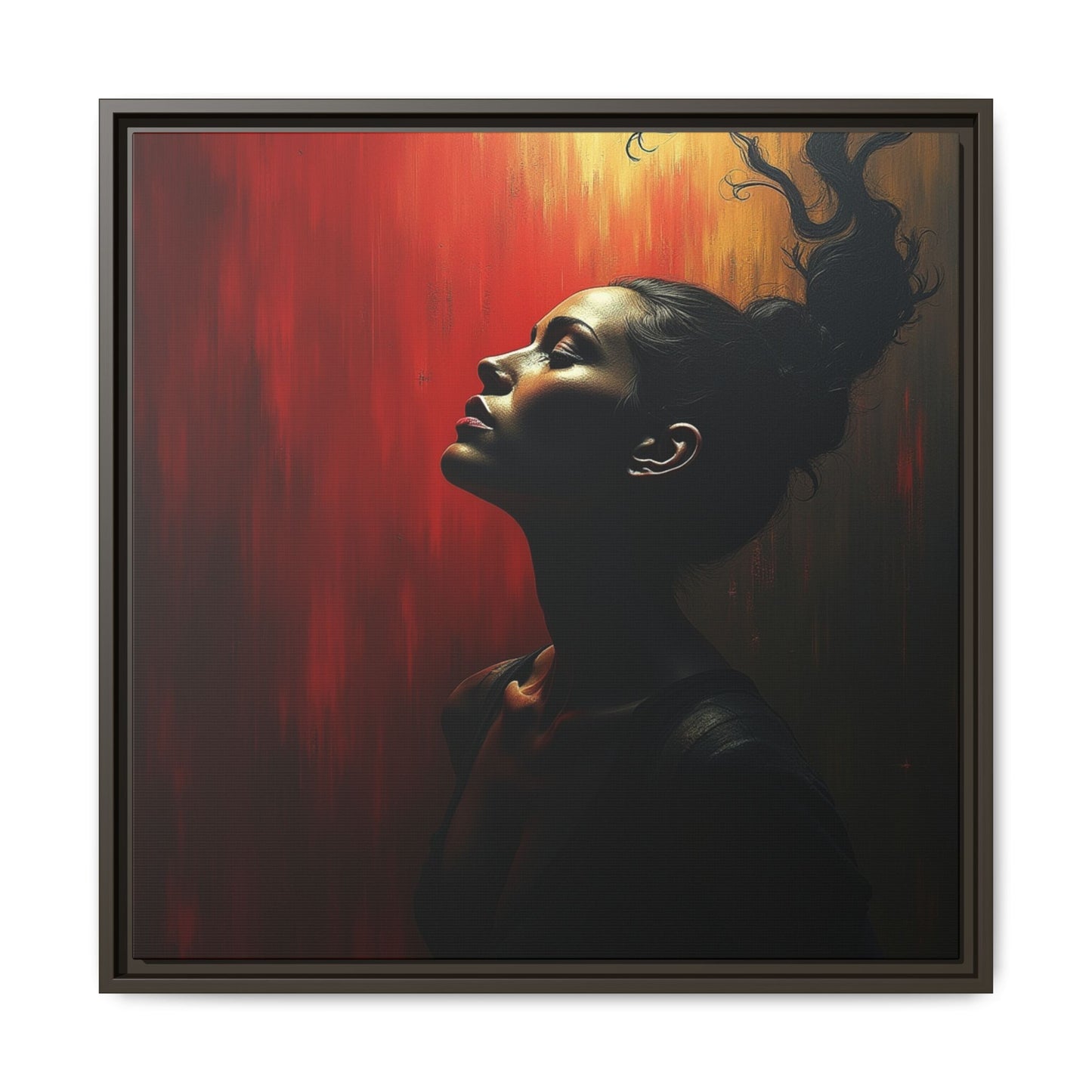 Matte Canvas, Framed (Multi-color)