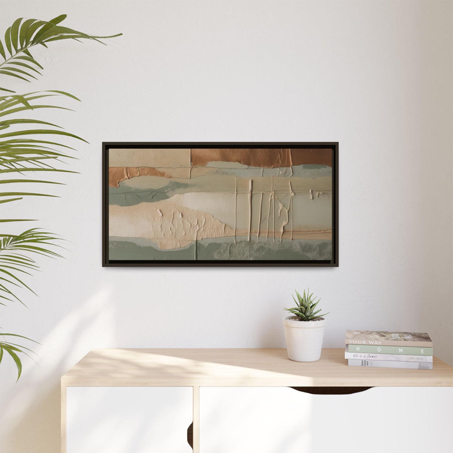 Matte Canvas, Framed (Multi-color)