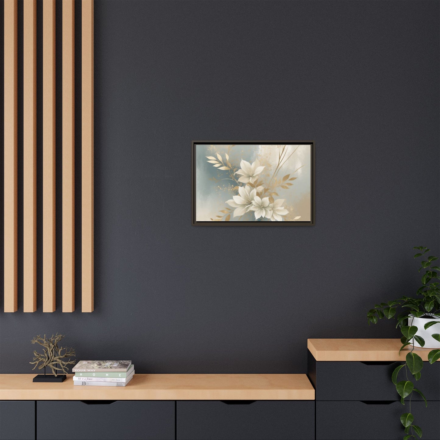 Matte Canvas, Framed (Multi-color)