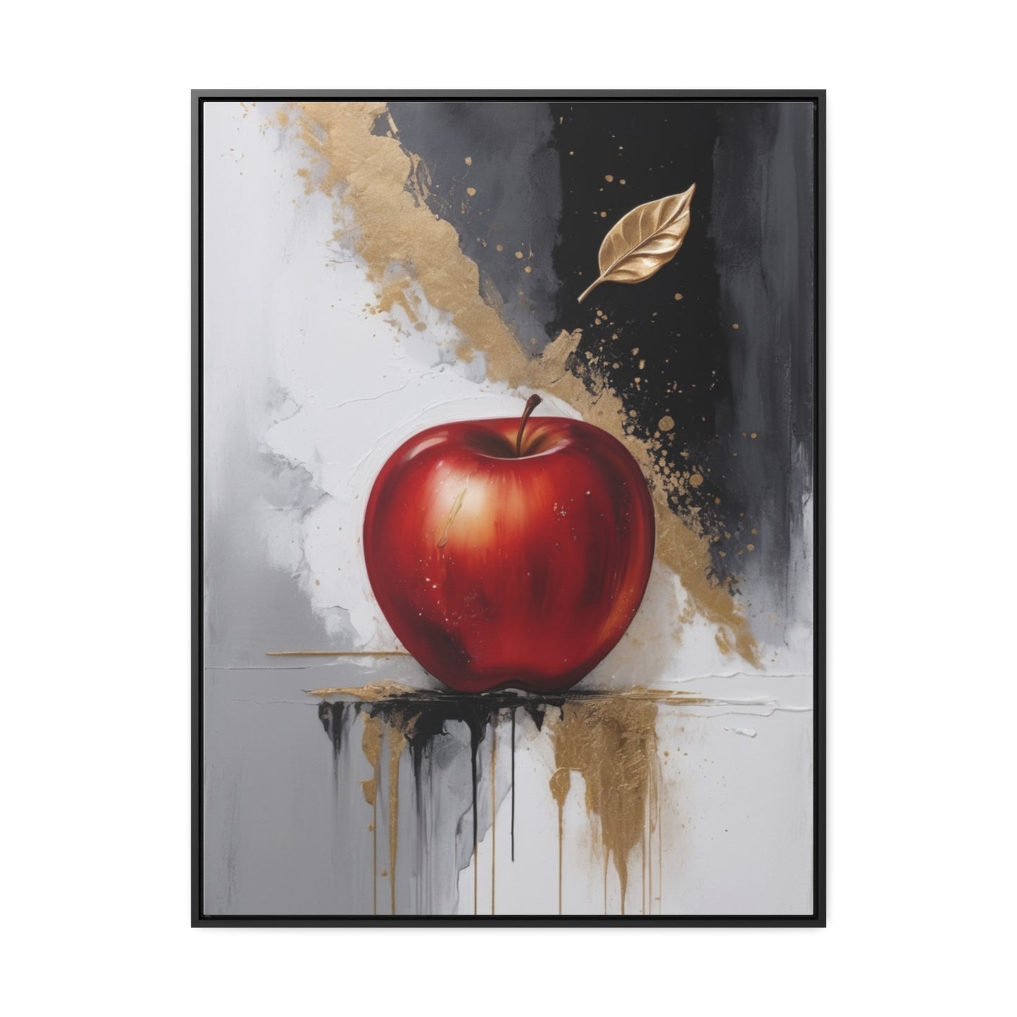 The Golden Temptation Canvas Wraps
