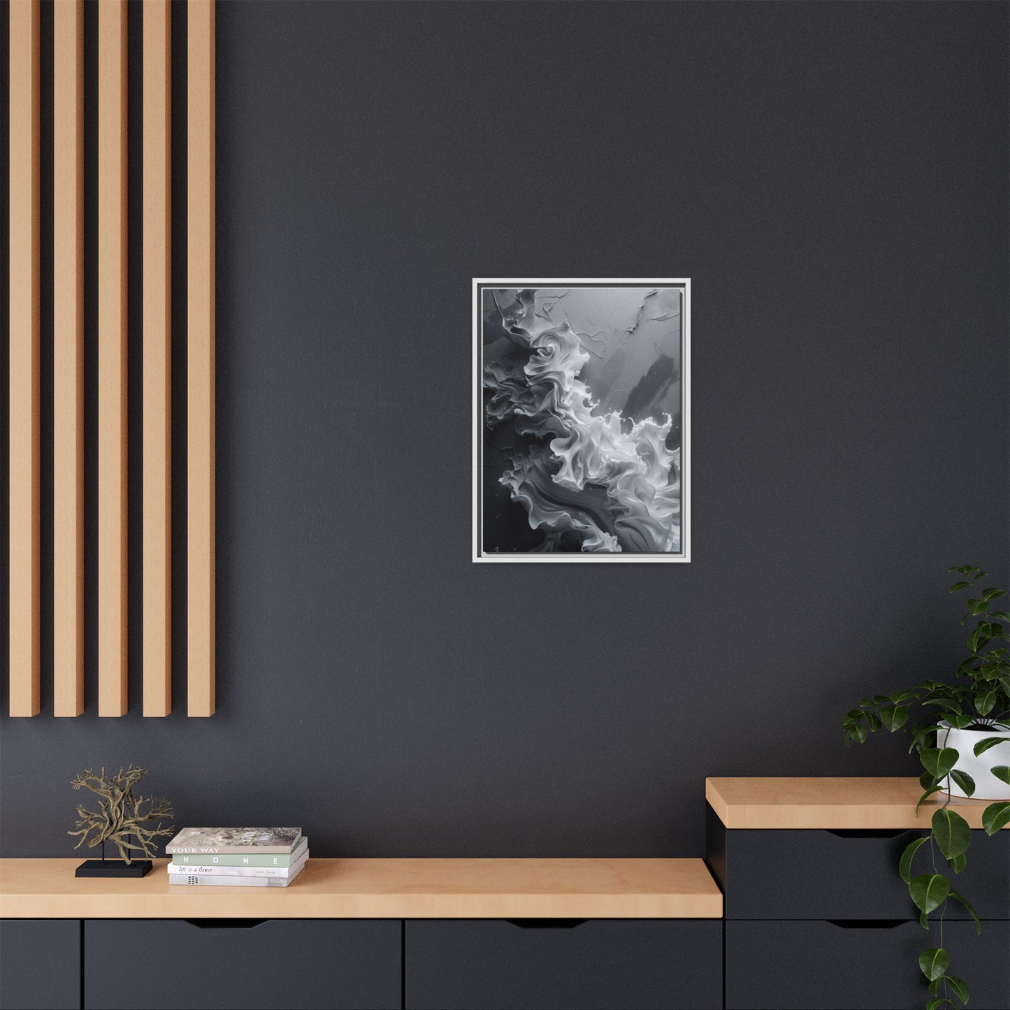 Matte Canvas, Framed (Multi-color)