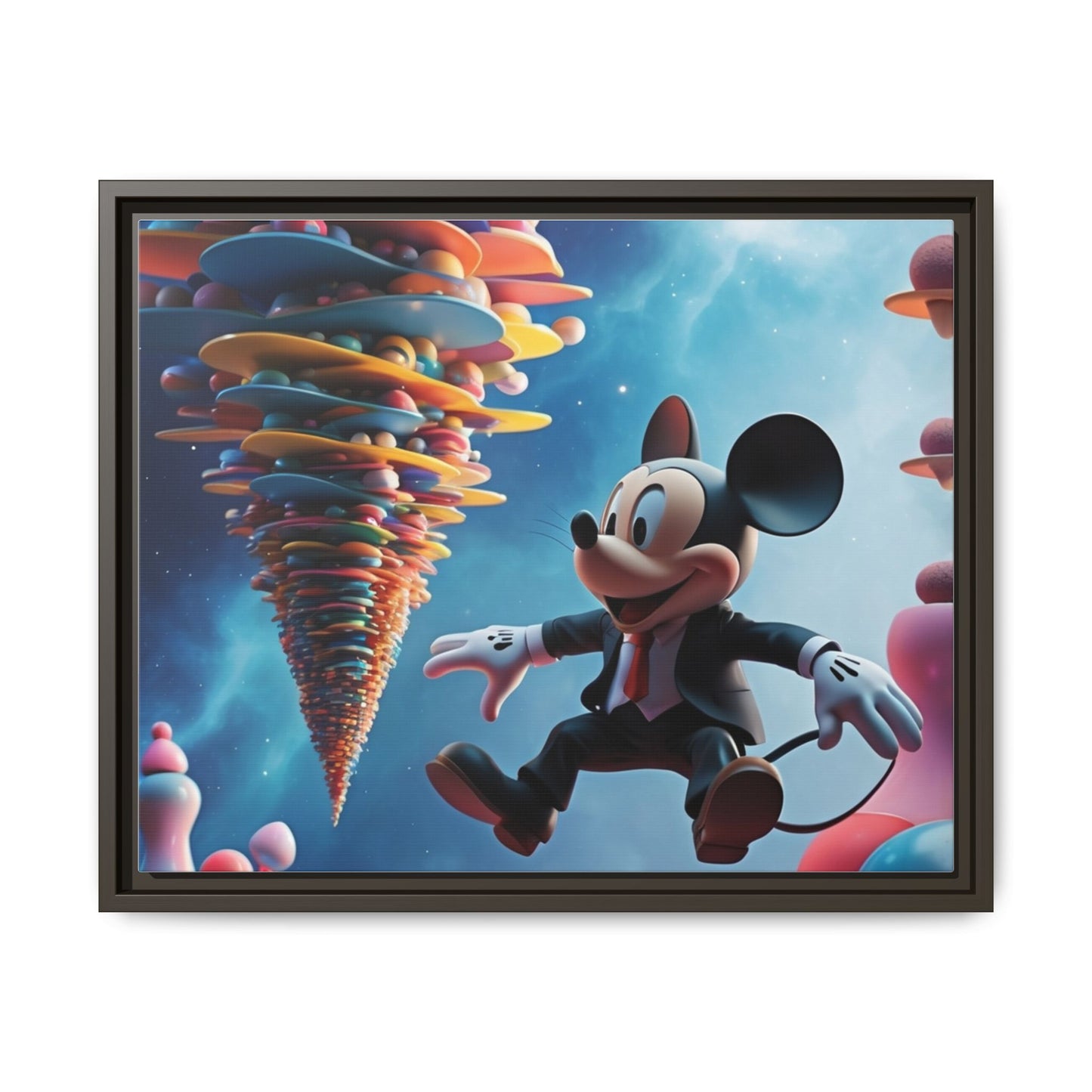 Matte Canvas, Framed (Multi-color)