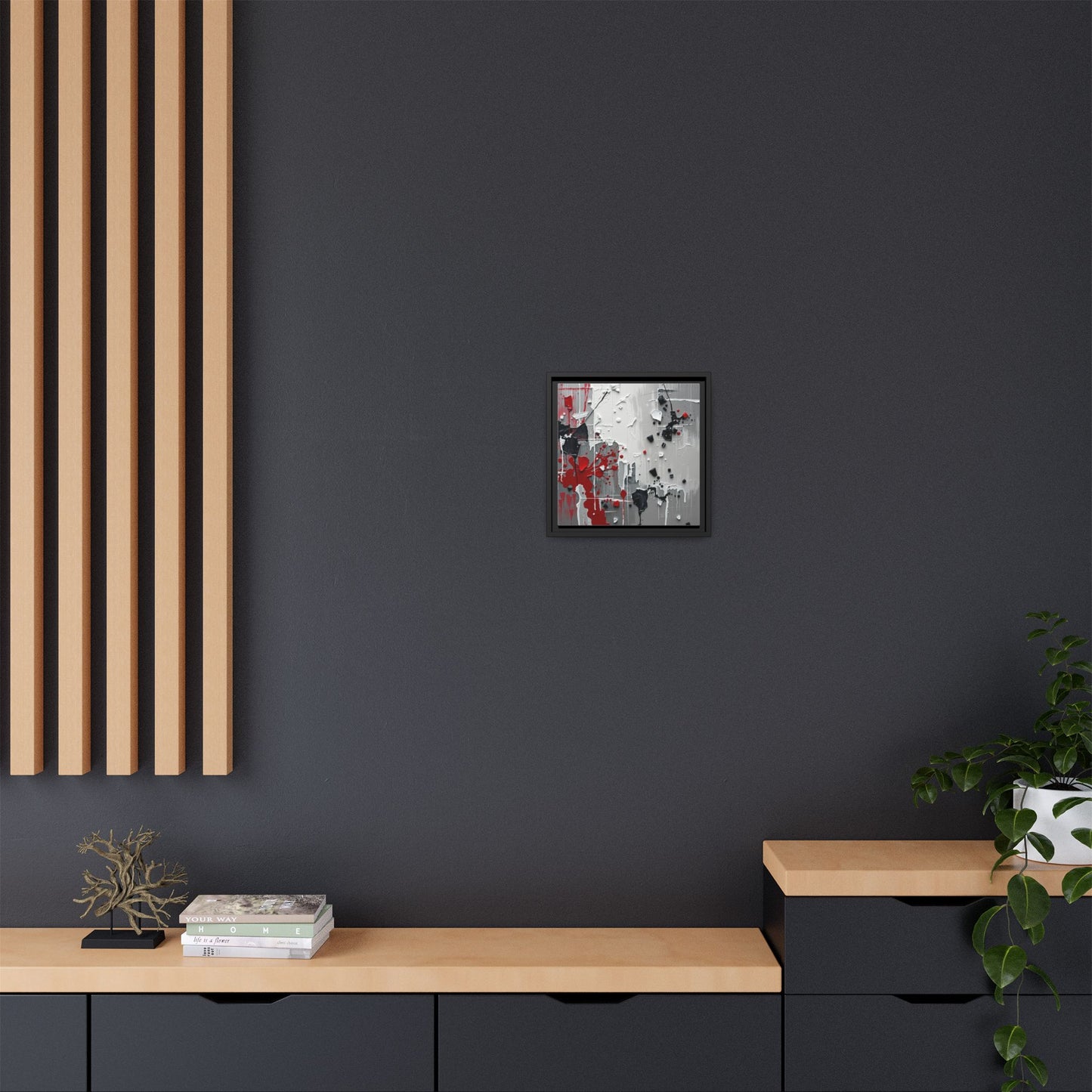 Matte Canvas, Framed (Multi-color)