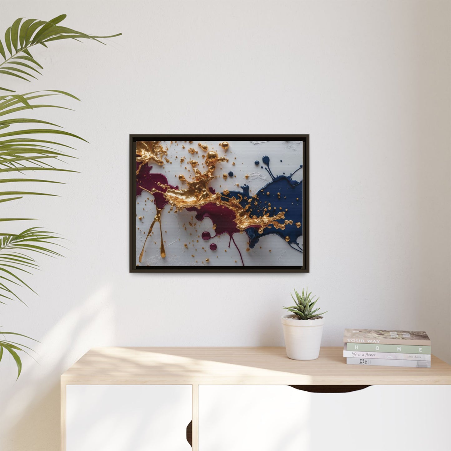 Matte Canvas, Framed (Multi-color)
