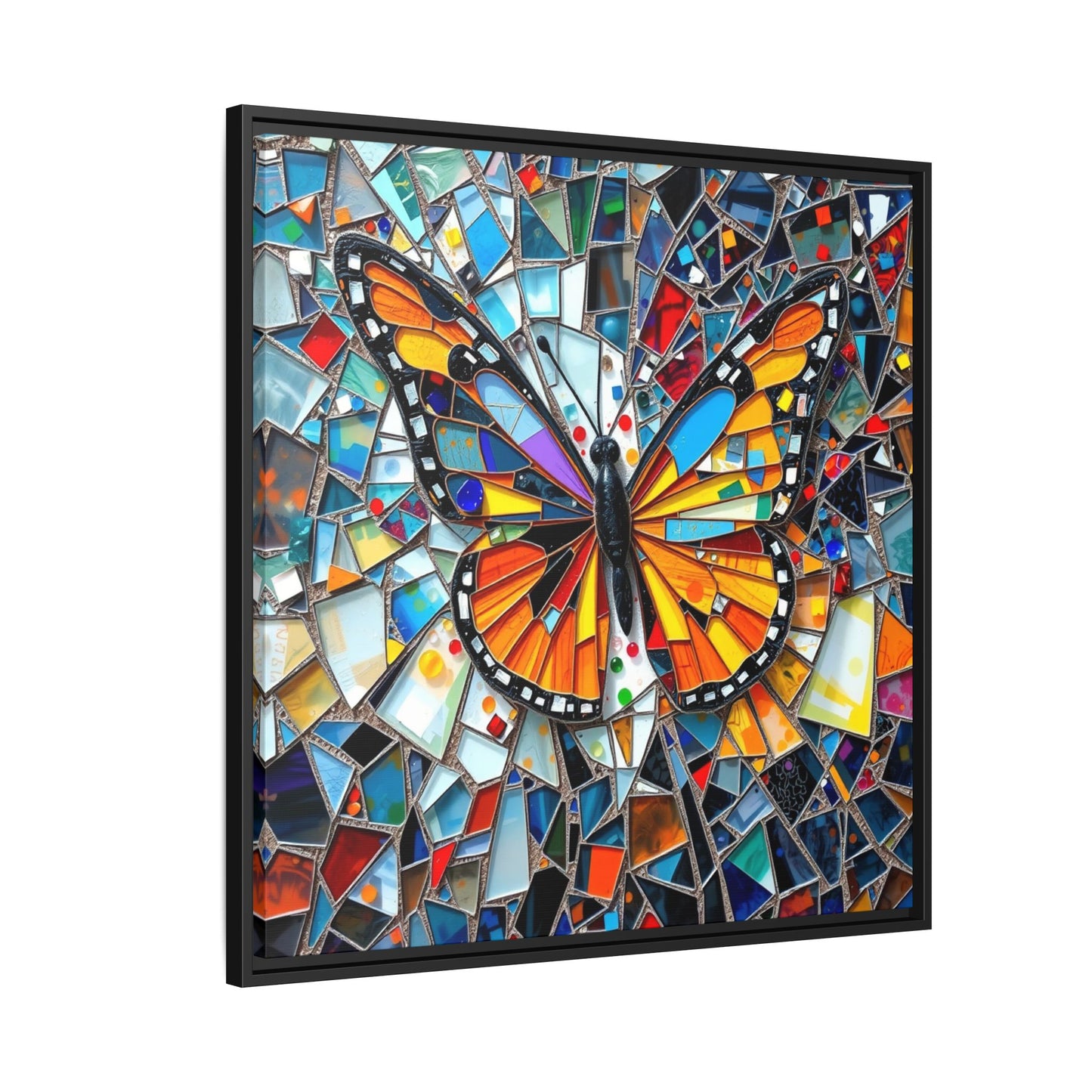 Wings of Renewal: Mosaic Butterfly Dream