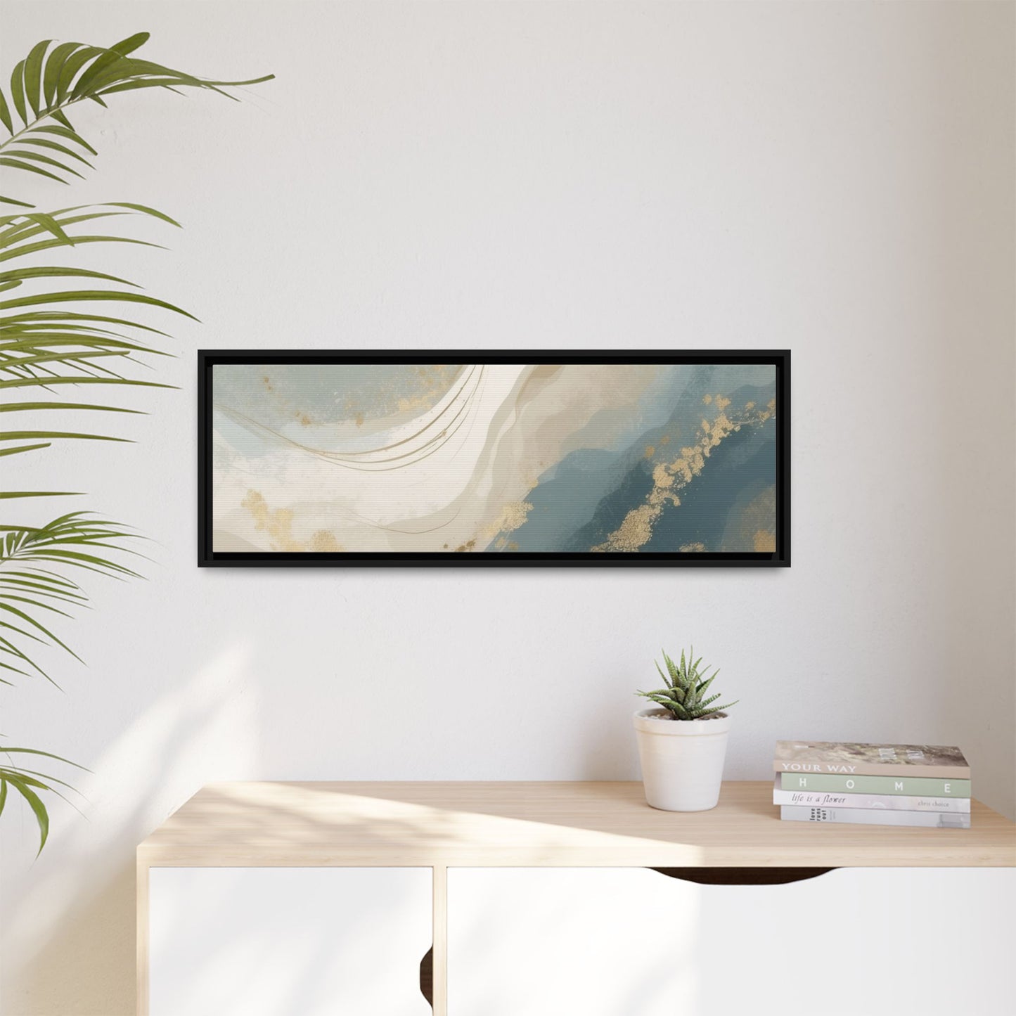Matte Canvas, Framed (Multi-color)