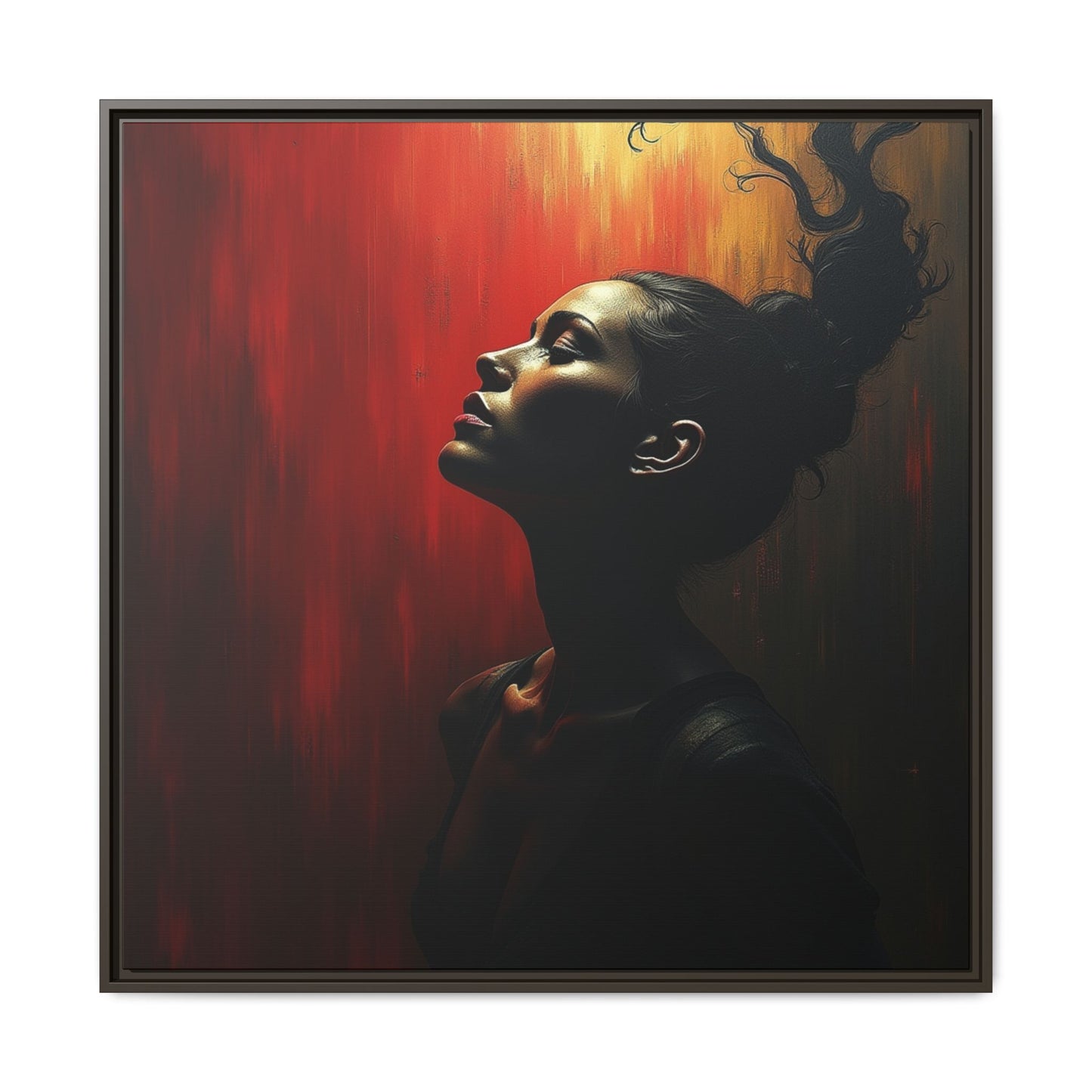 Matte Canvas, Framed (Multi-color)