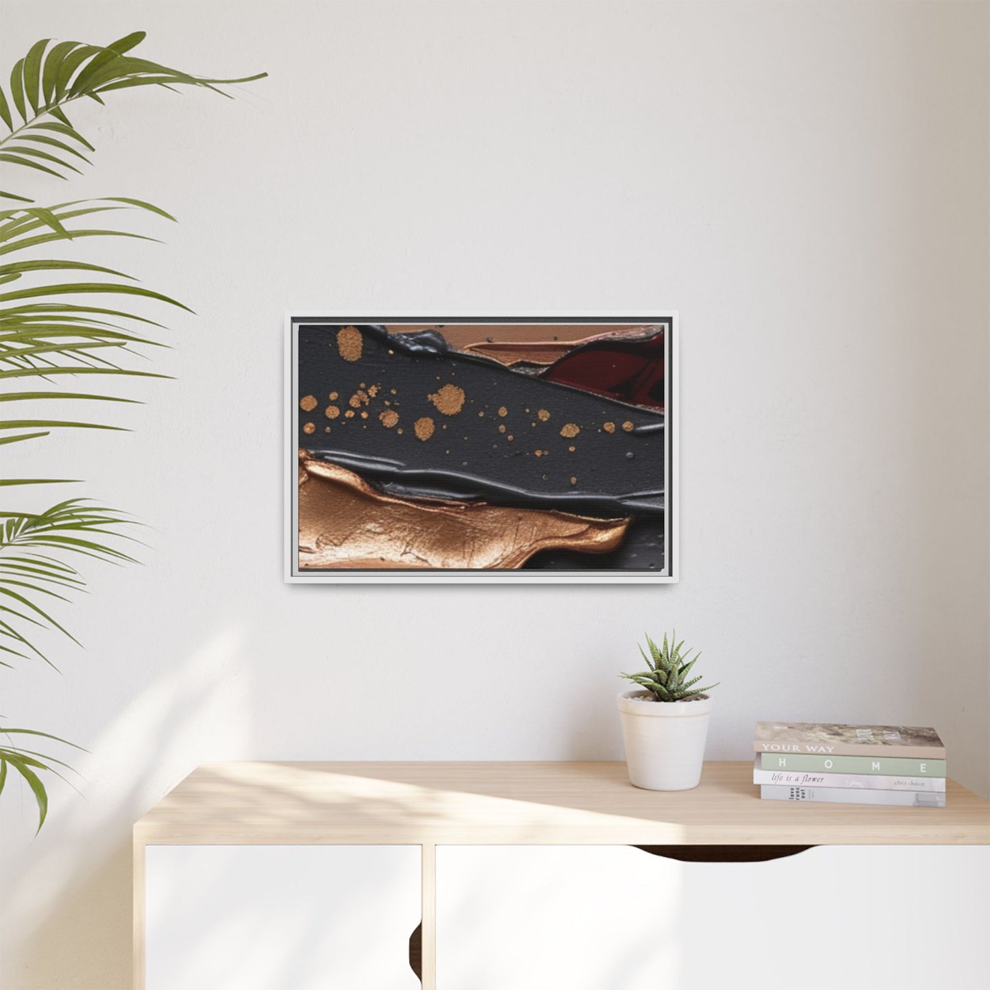 Matte Canvas, Framed (Multi-color)