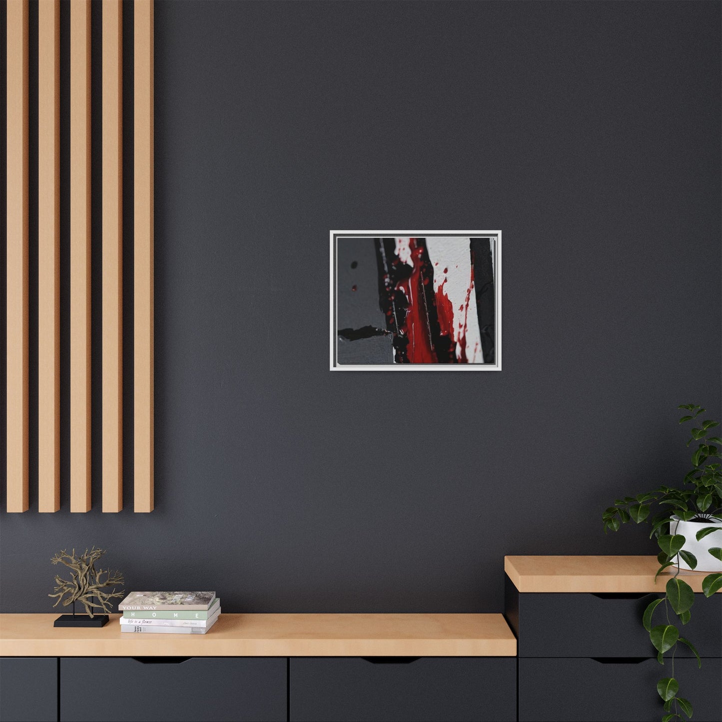 Matte Canvas, Framed (Multi-color)