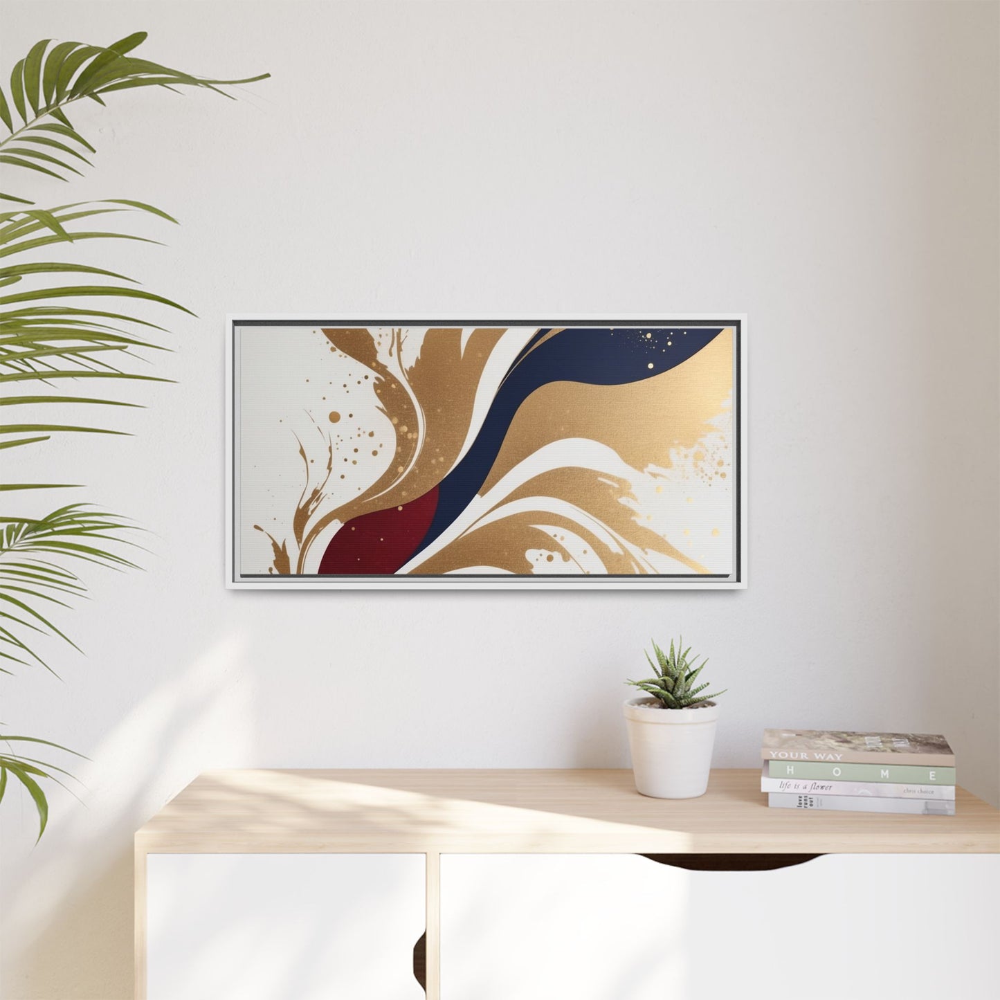 Matte Canvas, Framed (Multi-color)