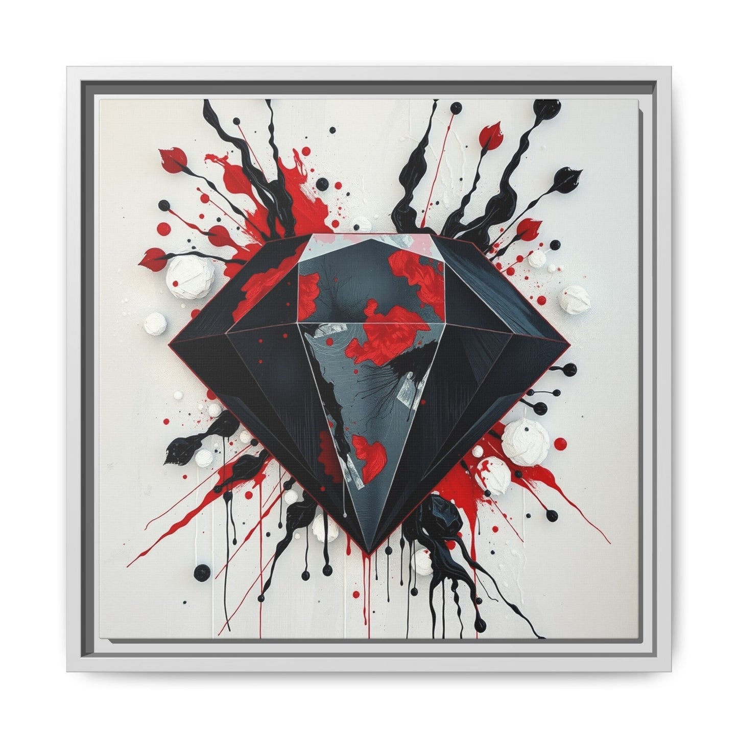 Matte Canvas, Framed (Multi-color)