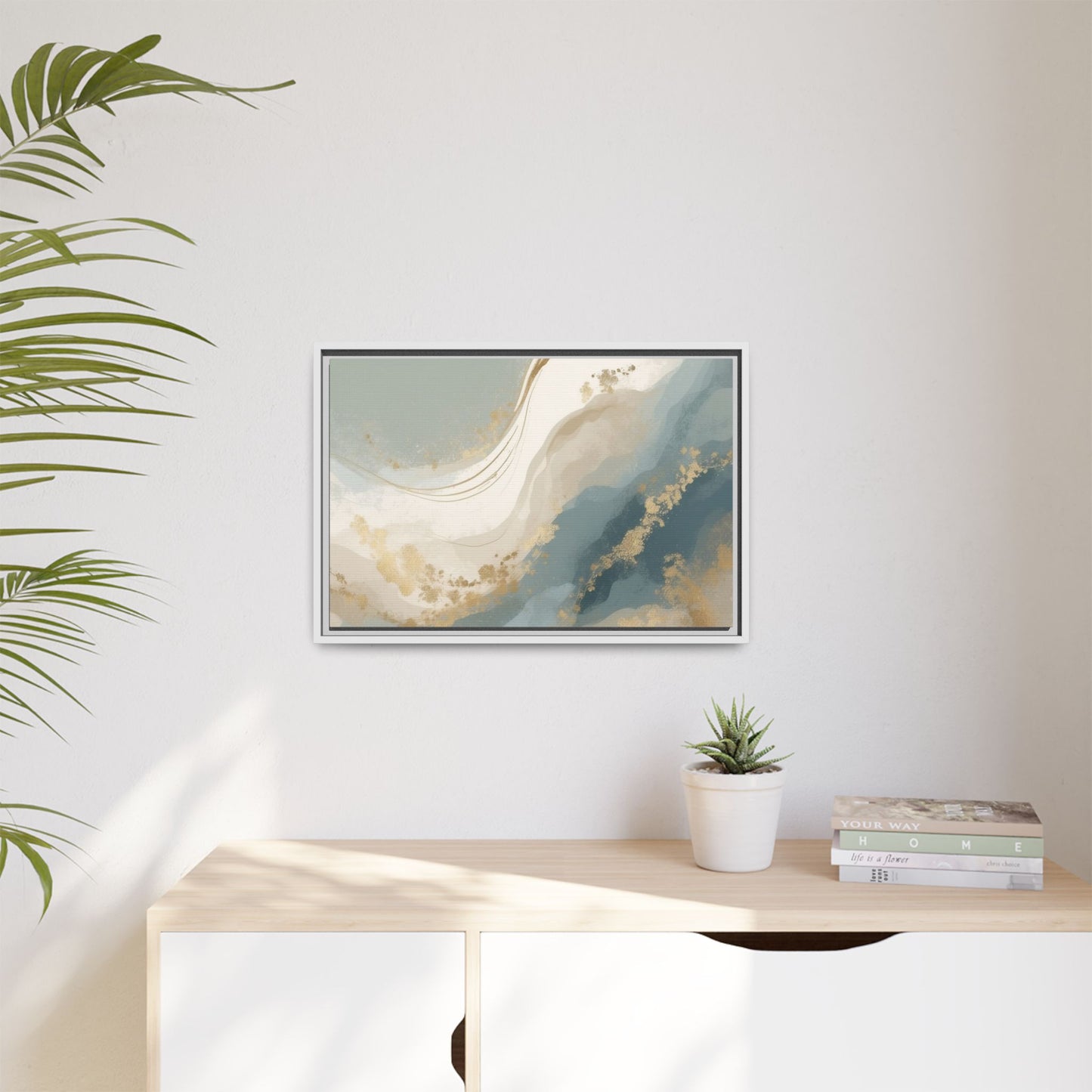 Matte Canvas, Framed (Multi-color)