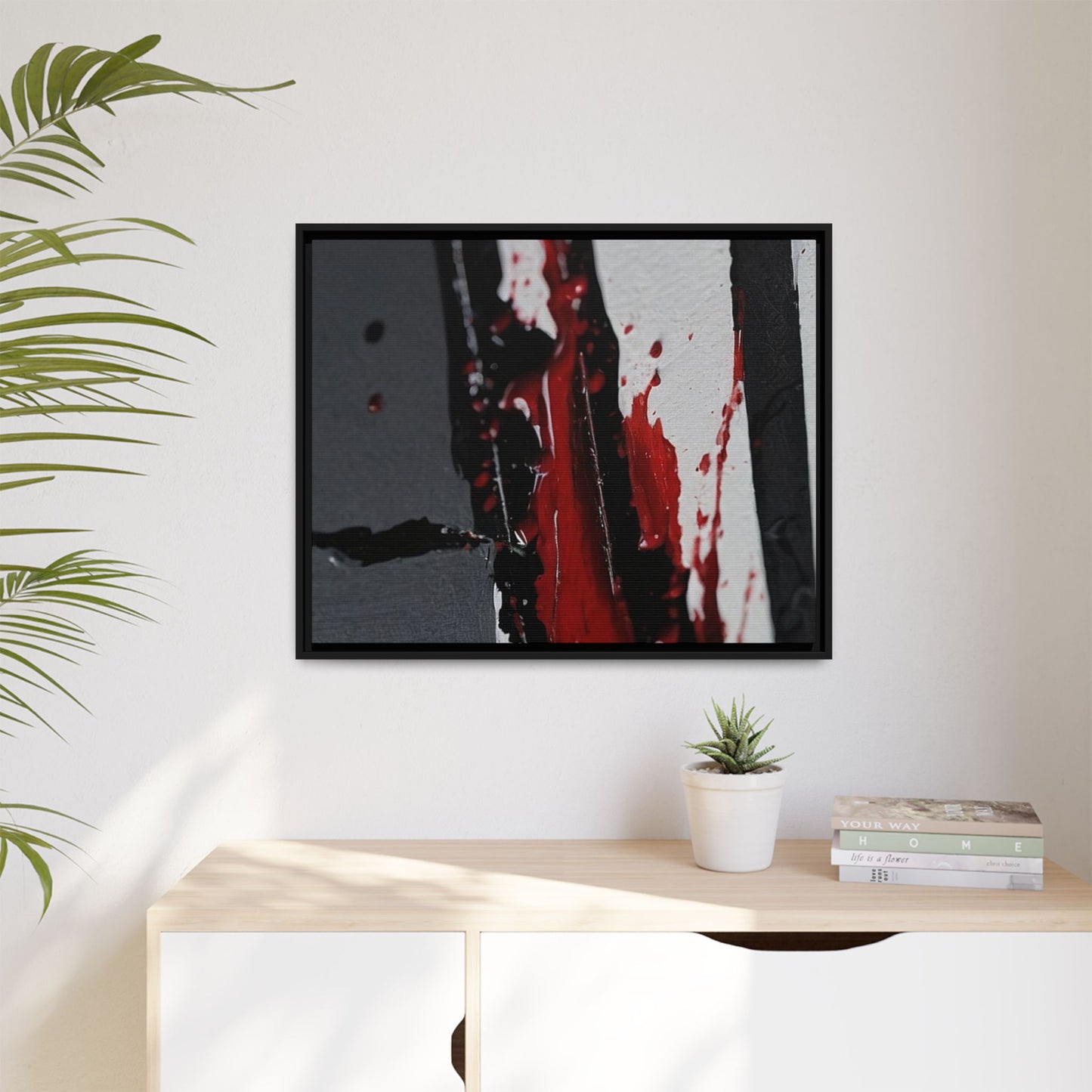 Matte Canvas, Framed (Multi-color)