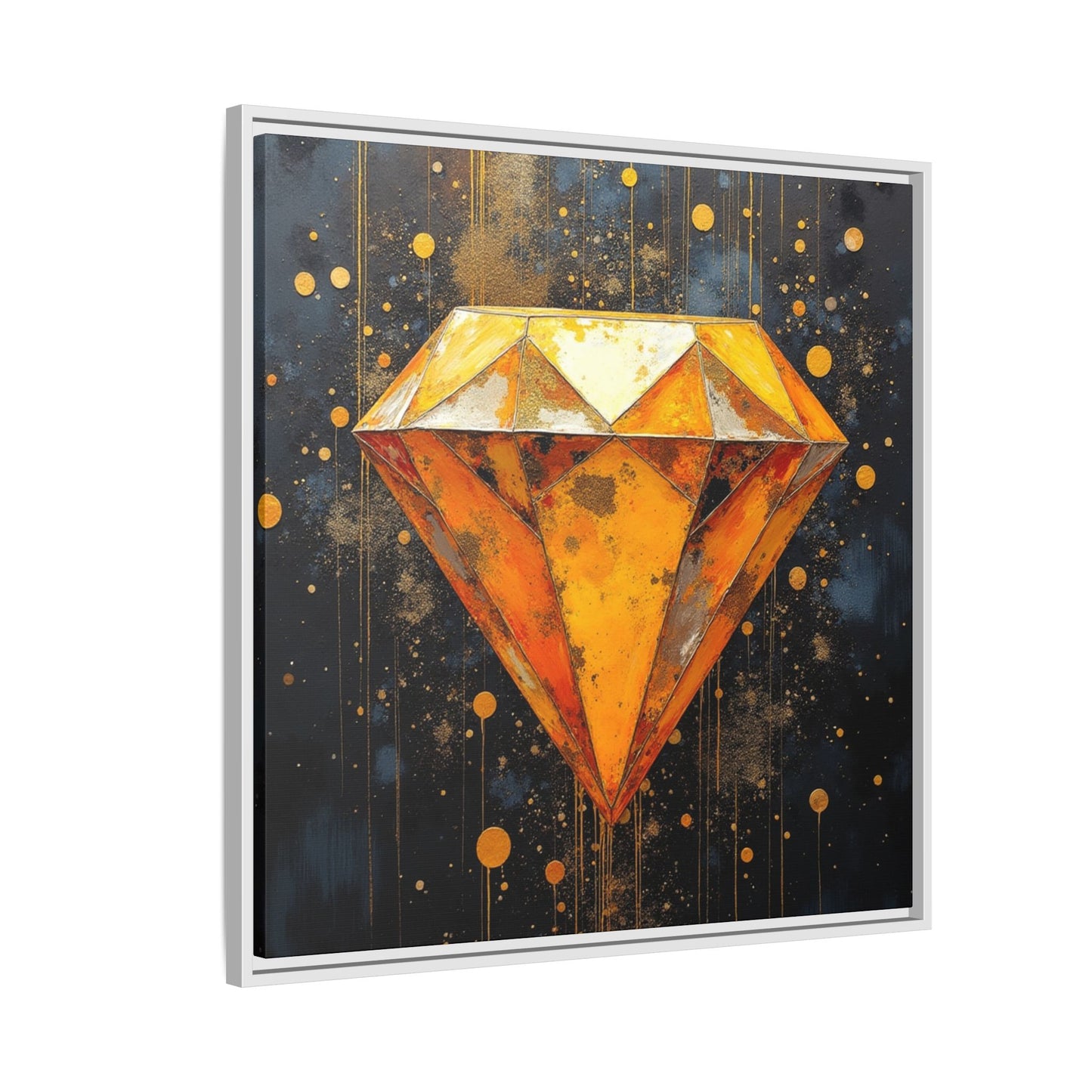 Matte Canvas, Framed (Multi-color)