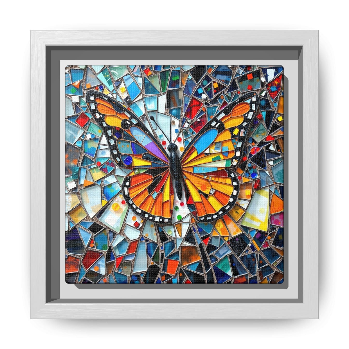 Wings of Renewal: Mosaic Butterfly Dream