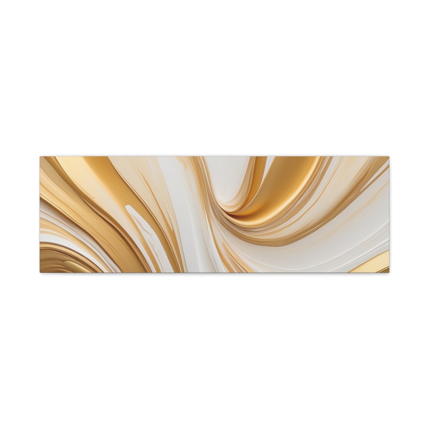 Gilded Currents – Luxe Abstract Fluid Canvas