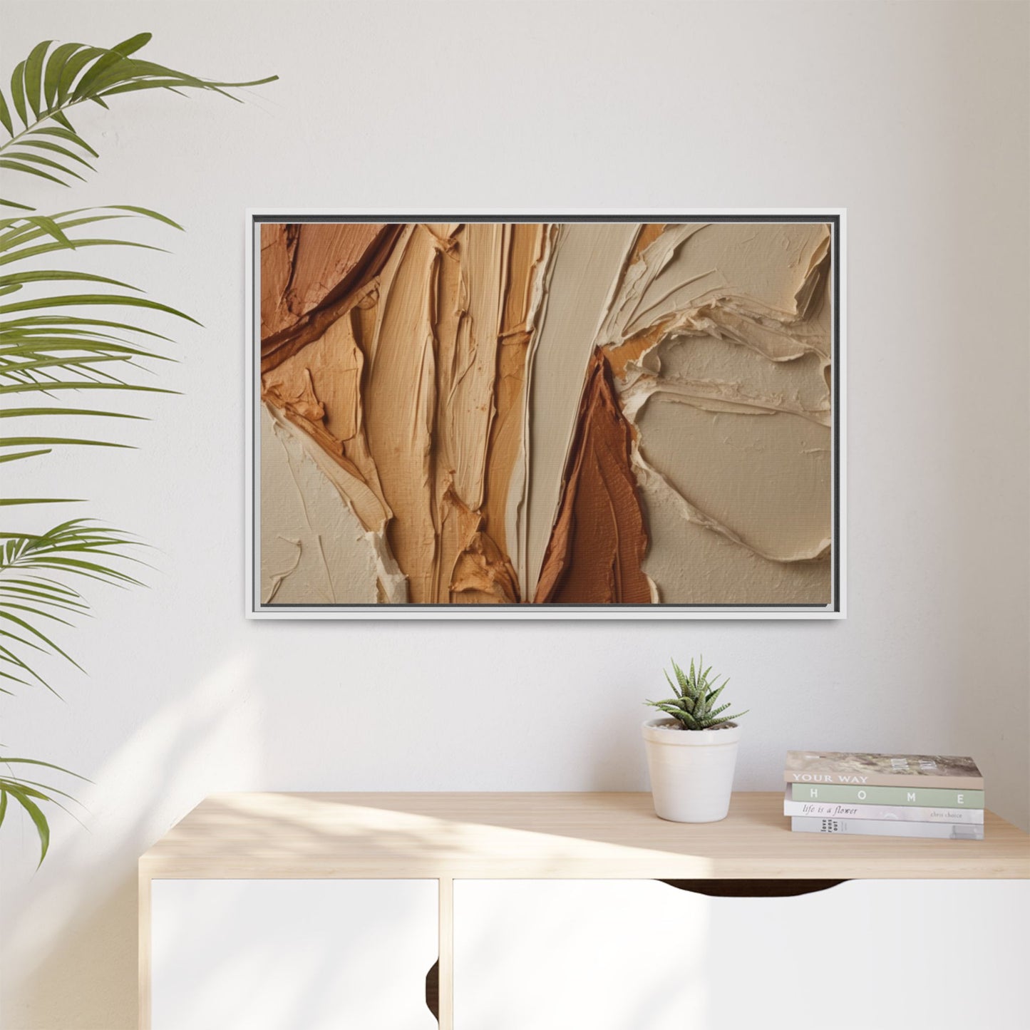 Matte Canvas, Framed (Multi-color)