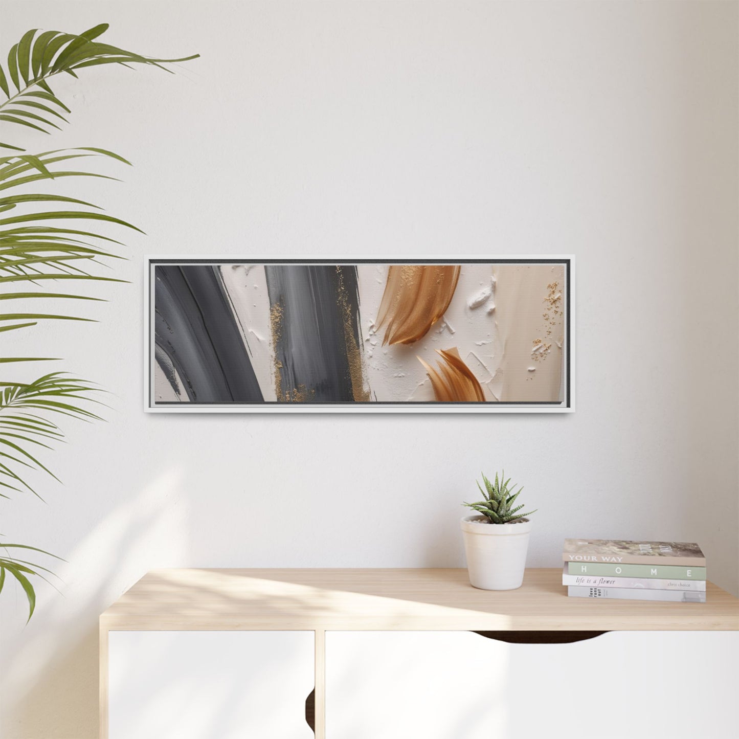 Matte Canvas, Framed (Multi-color)