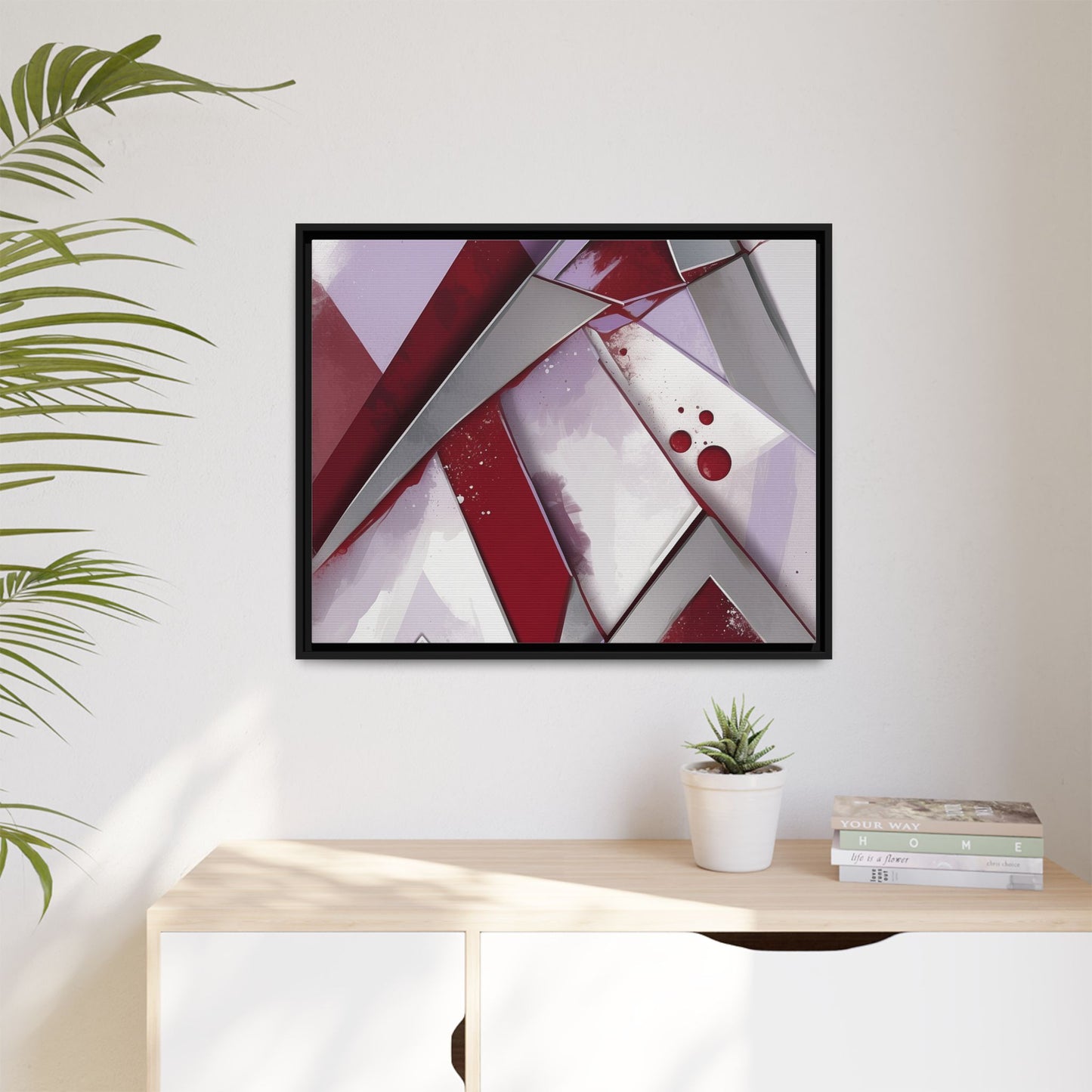 Matte Canvas, Framed (Multi-color)