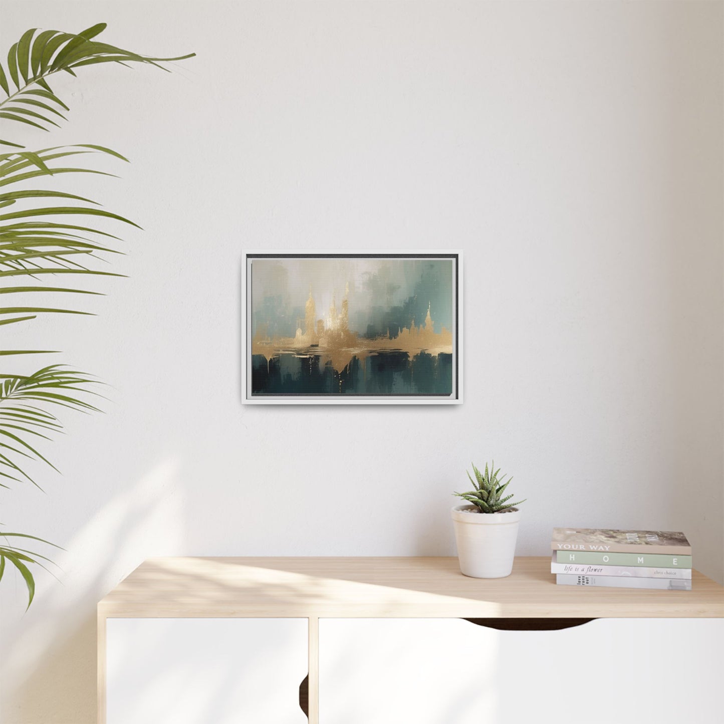 Matte Canvas, Framed (Multi-color)