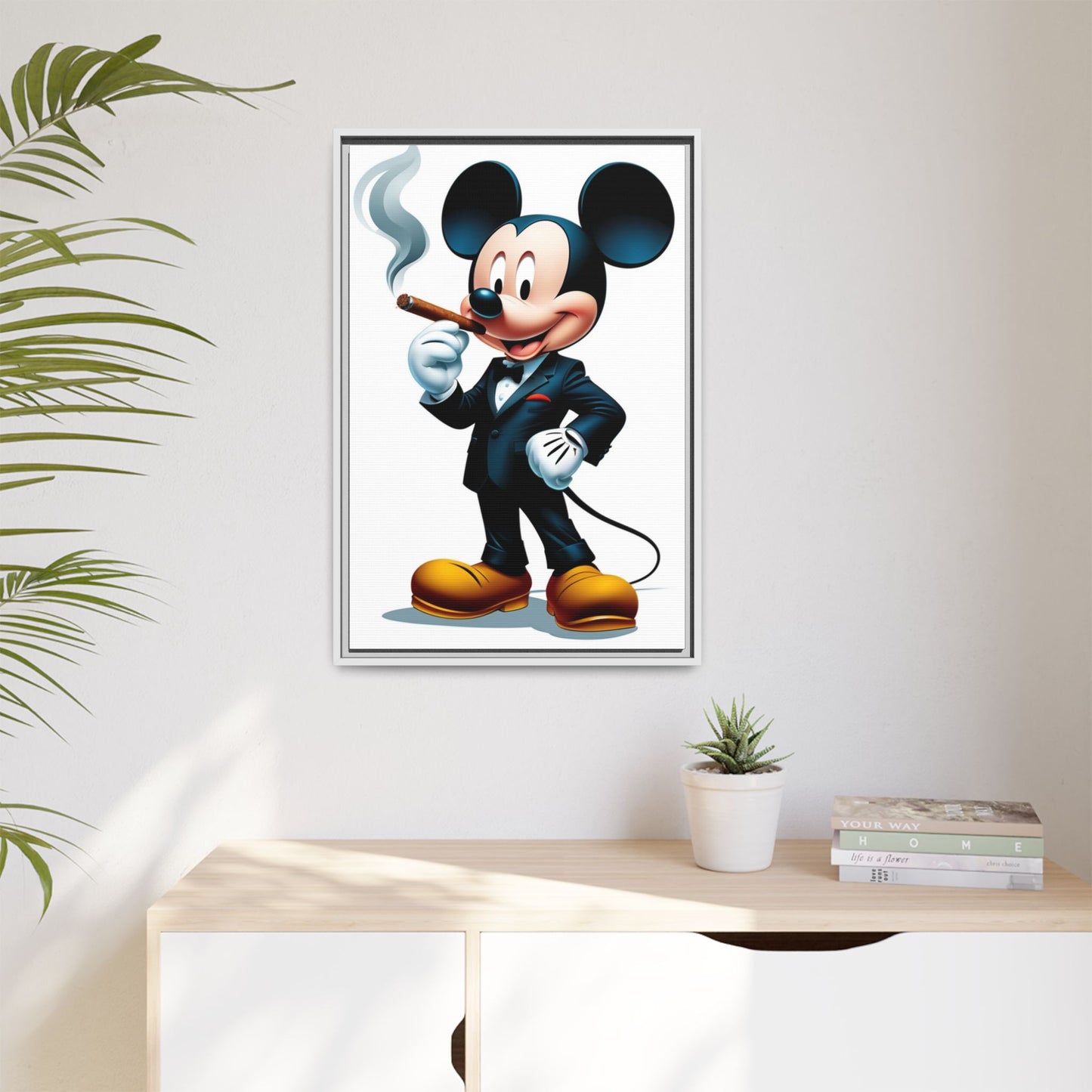 Matte Canvas, Framed (Multi-color)