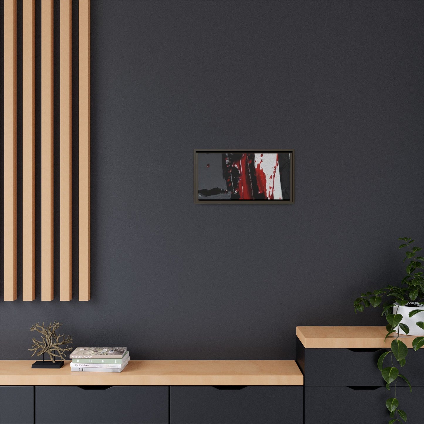 Matte Canvas, Framed (Multi-color)