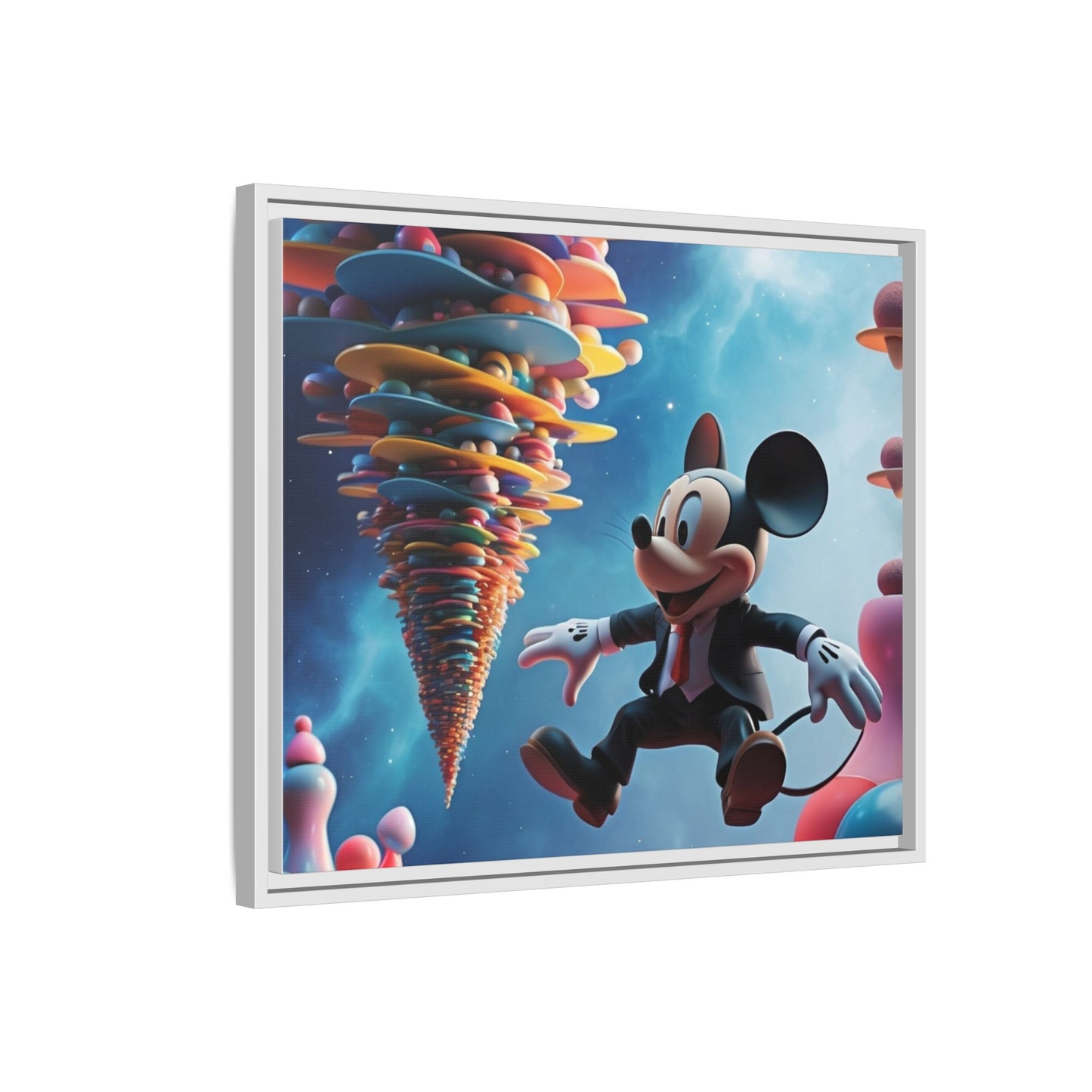 Matte Canvas, Framed (Multi-color)