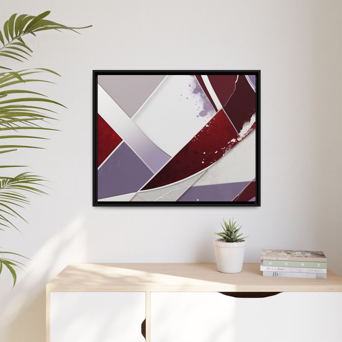 Matte Canvas, Framed (Multi-color)