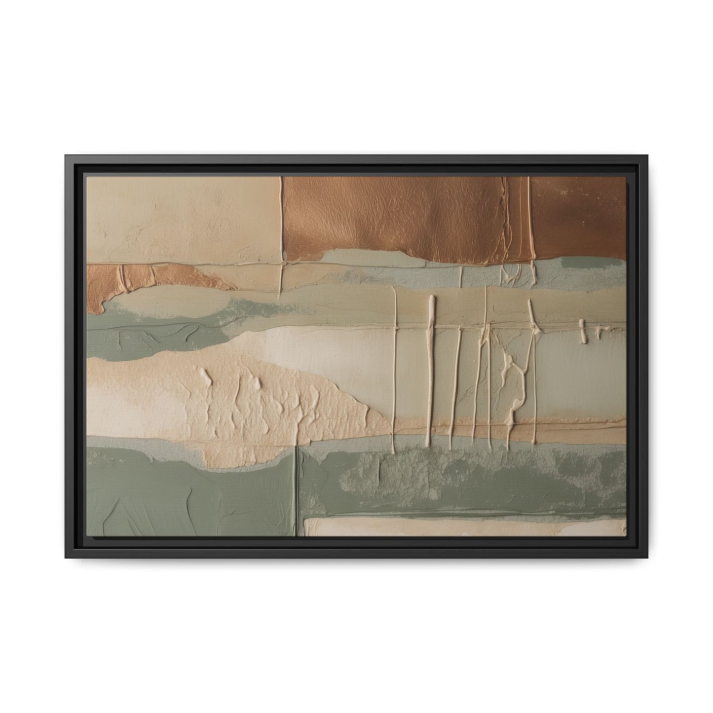 Matte Canvas, Framed (Multi-color)
