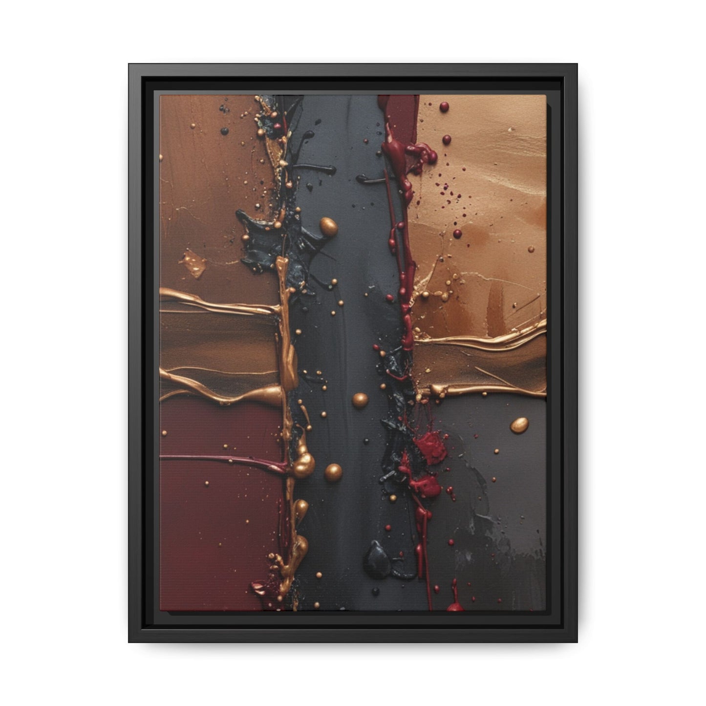 Matte Canvas, Framed (Multi-color)