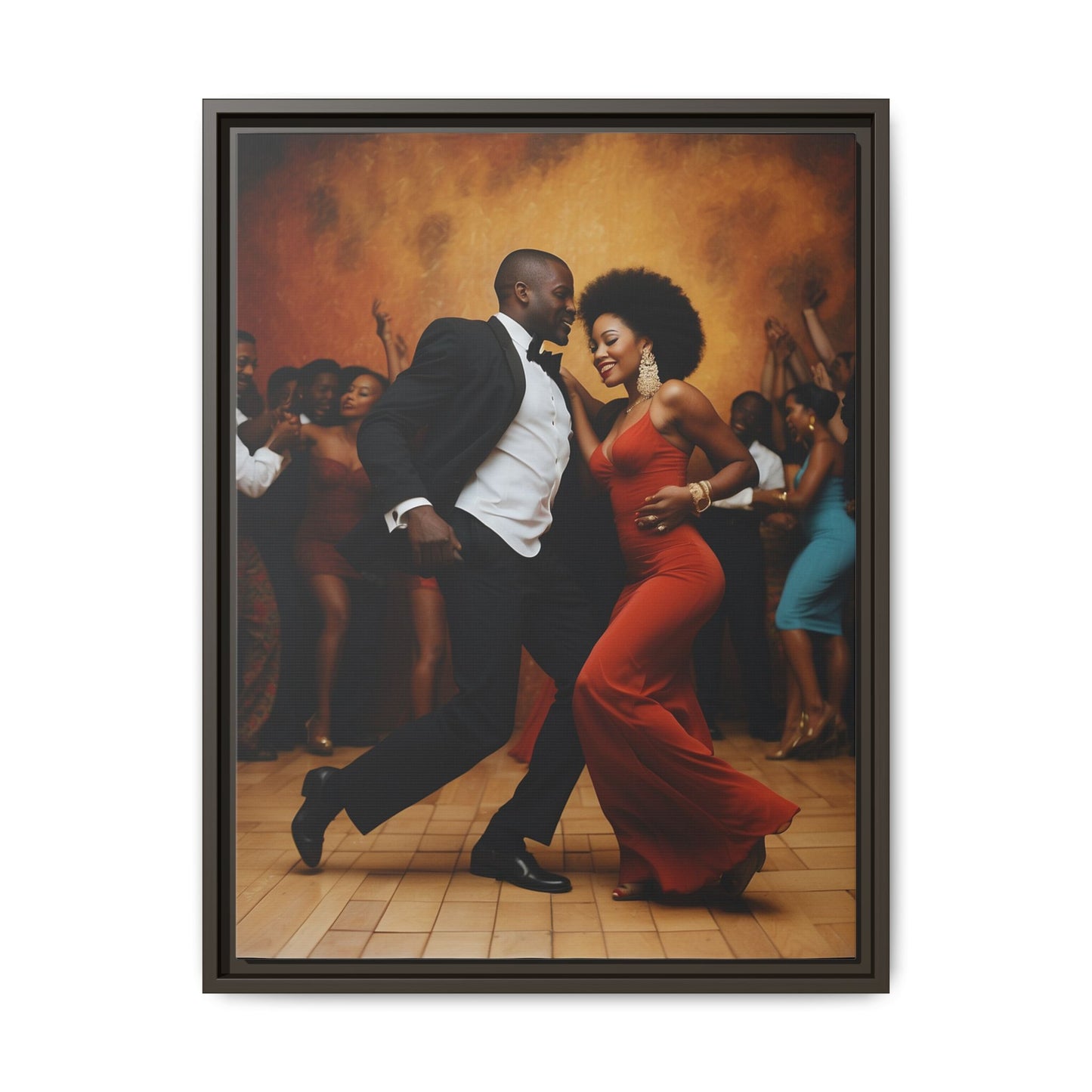 Matte Canvas, Framed (Multi-color)
