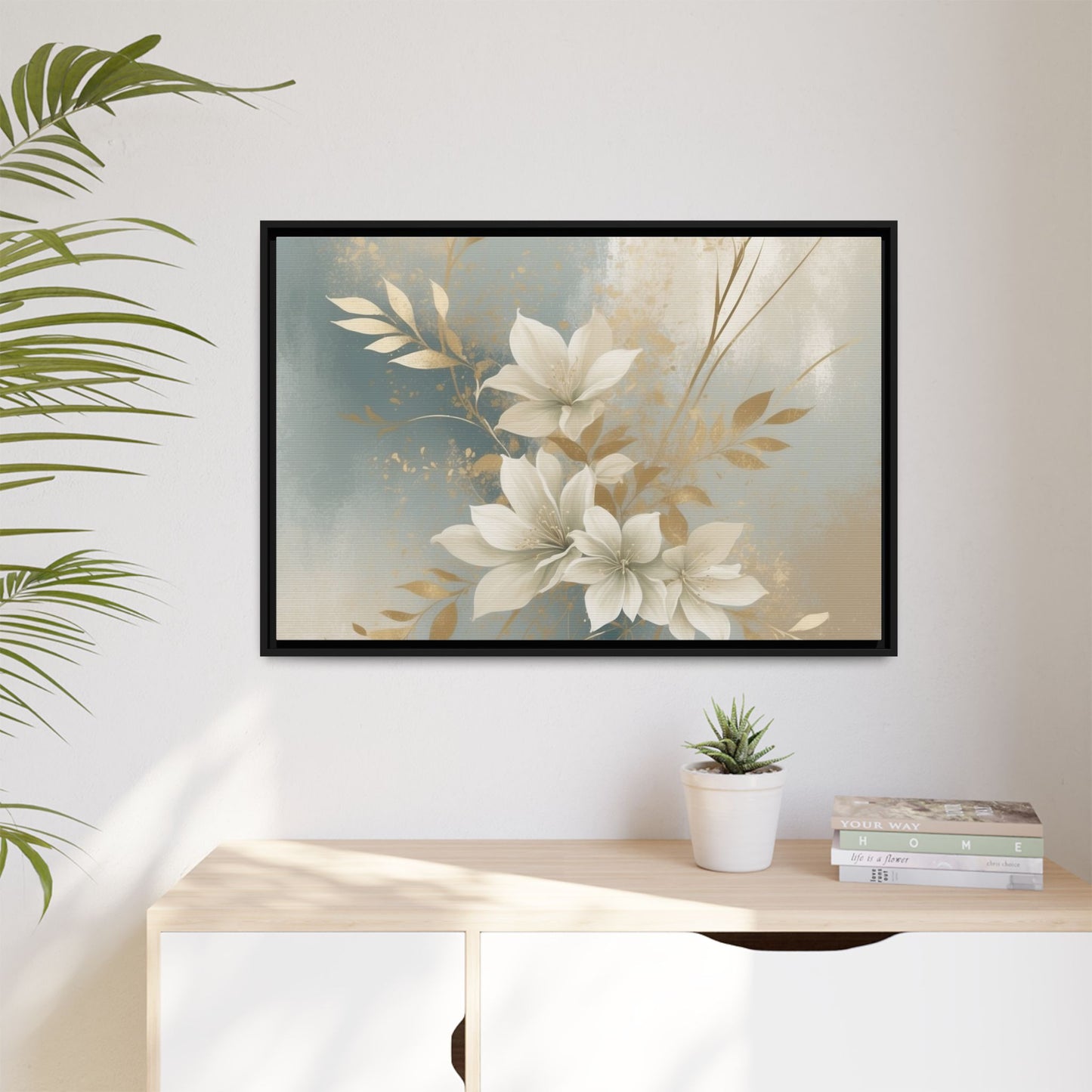 Matte Canvas, Framed (Multi-color)