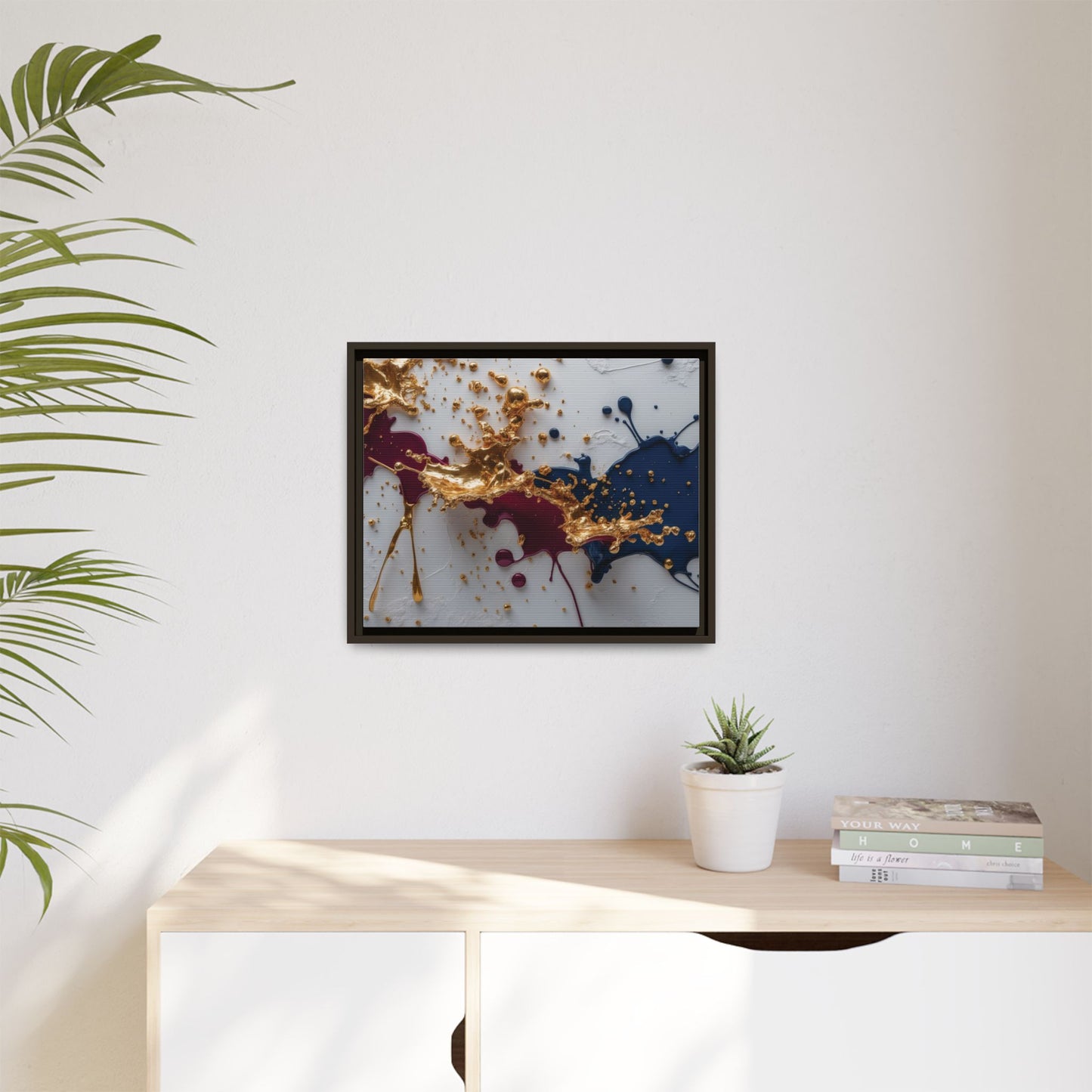 Matte Canvas, Framed (Multi-color)