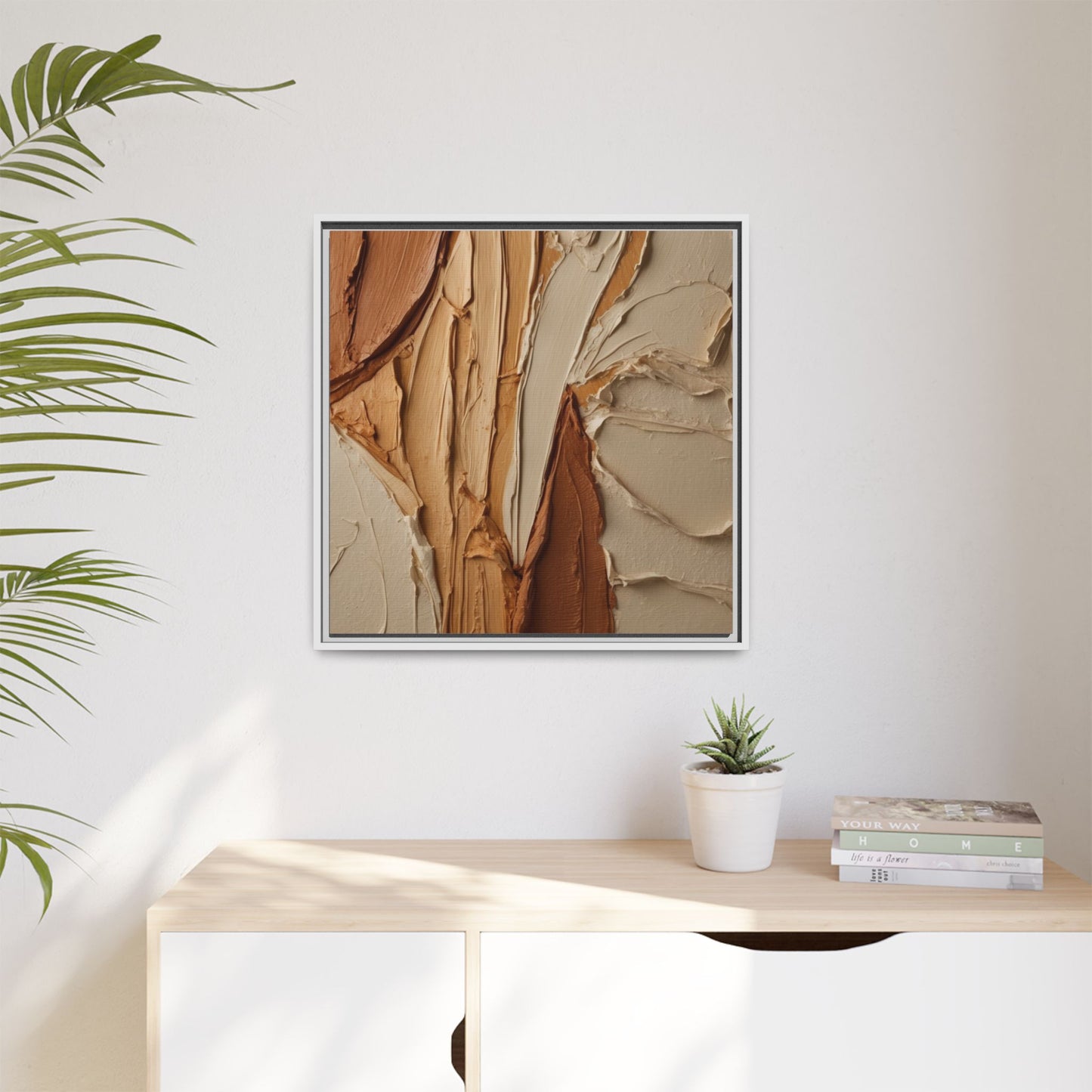 Matte Canvas, Framed (Multi-color)