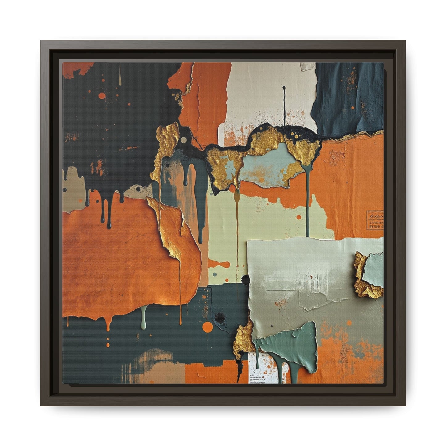 Matte Canvas, Framed (Multi-color)