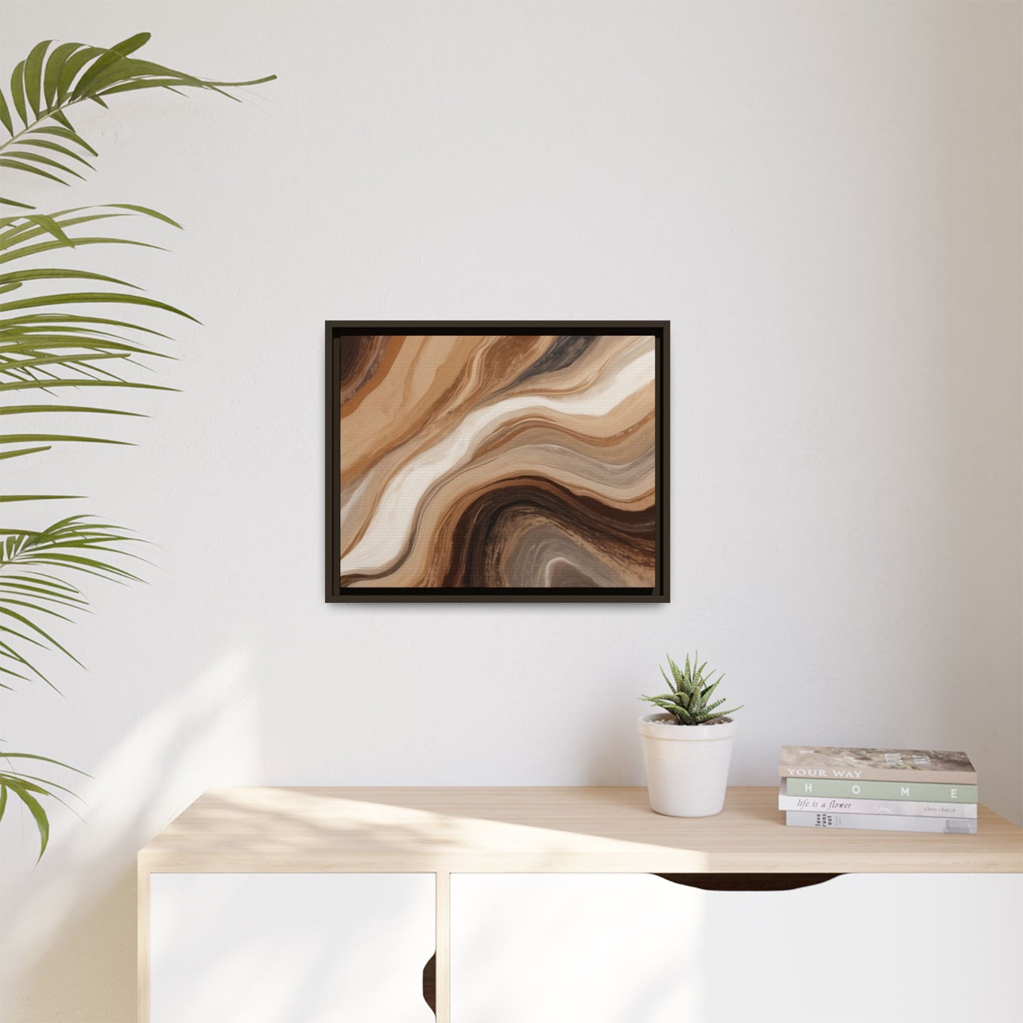Matte Canvas, Framed (Multi-color)