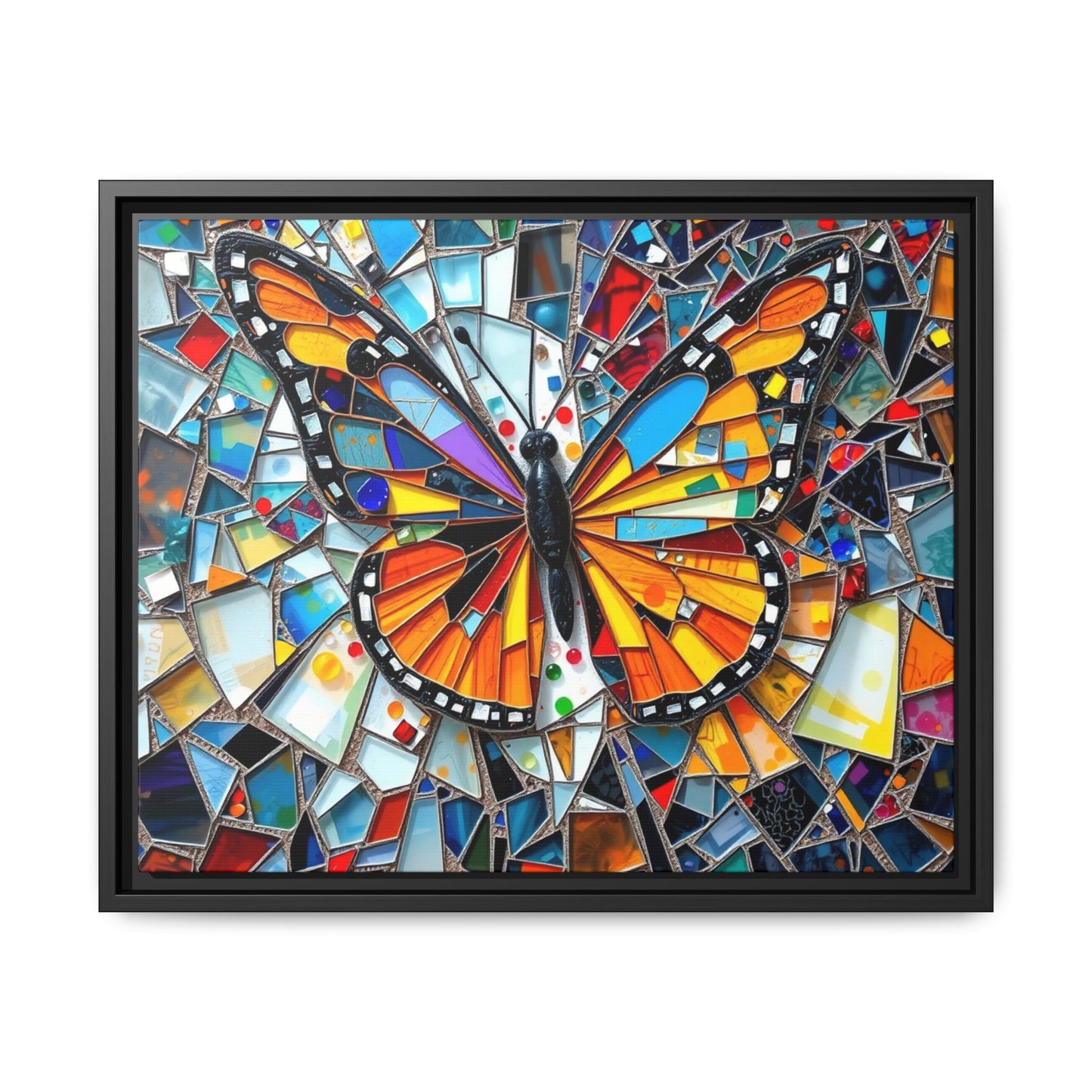 Wings of Renewal: Mosaic Butterfly Dream