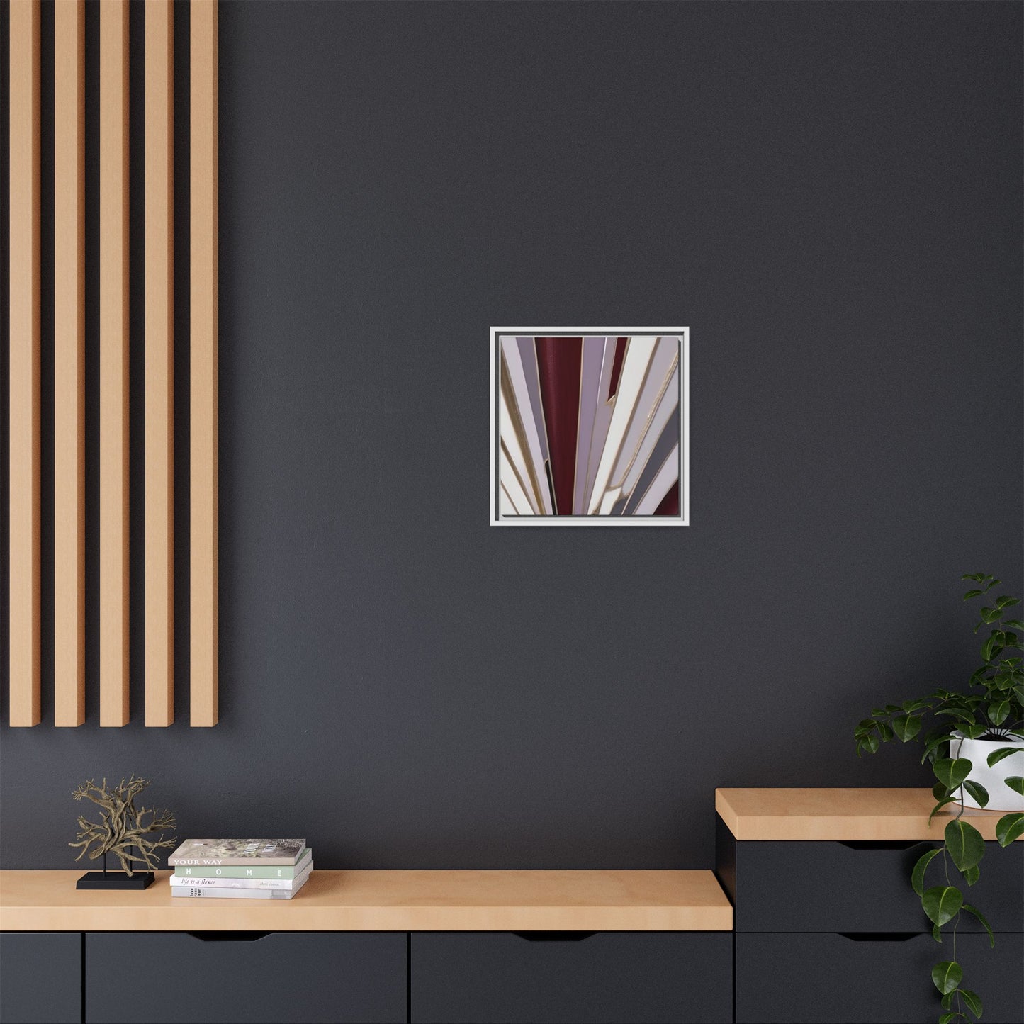 Matte Canvas, Framed (Multi-color)