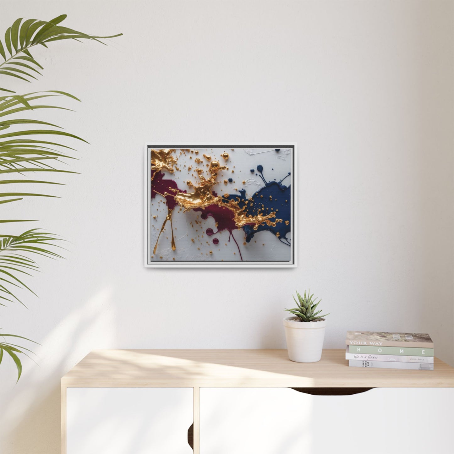 Matte Canvas, Framed (Multi-color)