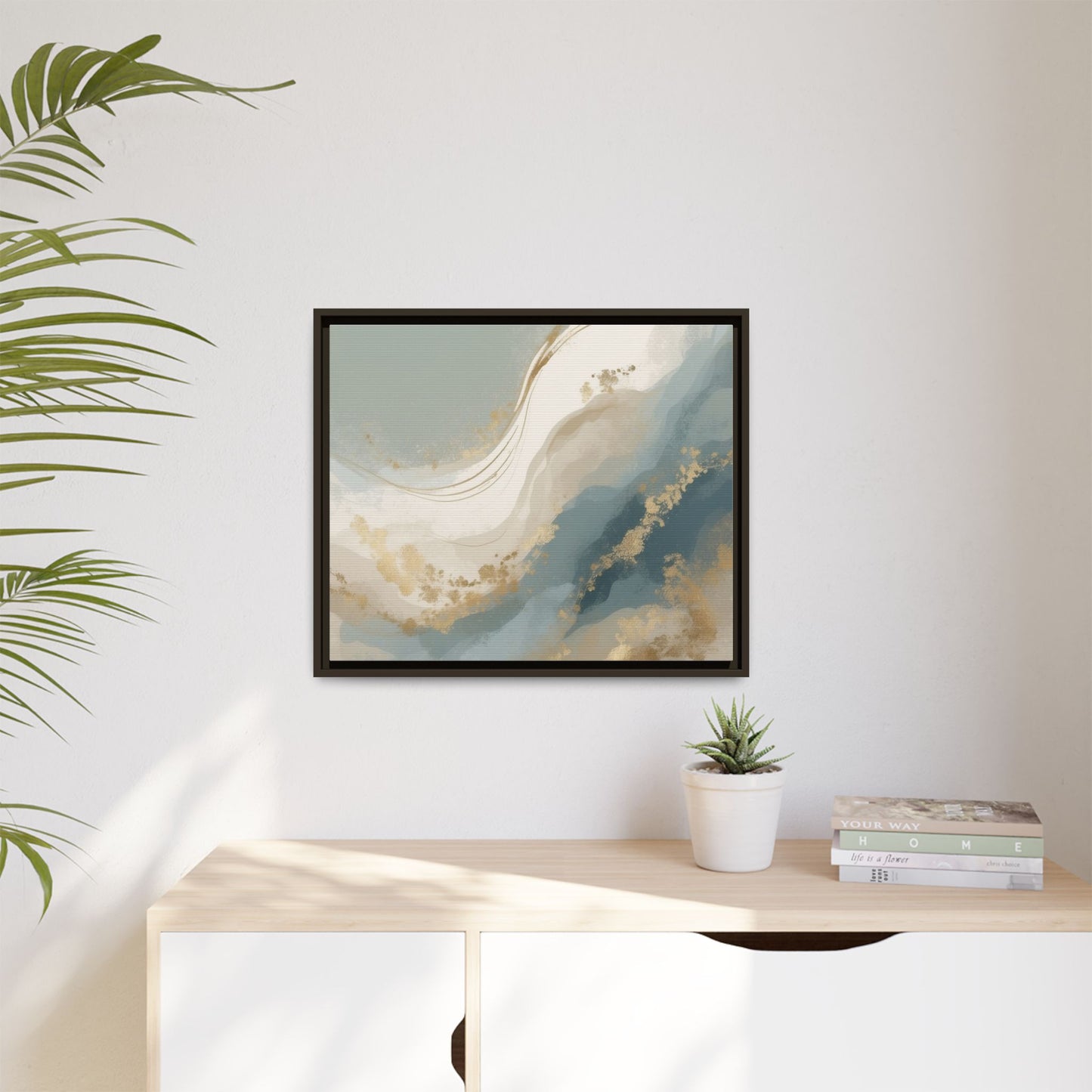 Matte Canvas, Framed (Multi-color)