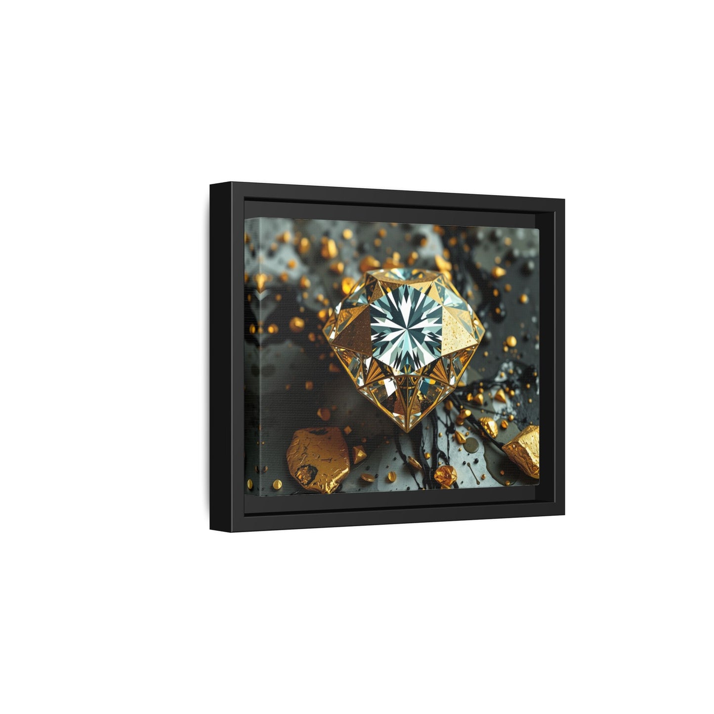Matte Canvas, Framed (Multi-color)