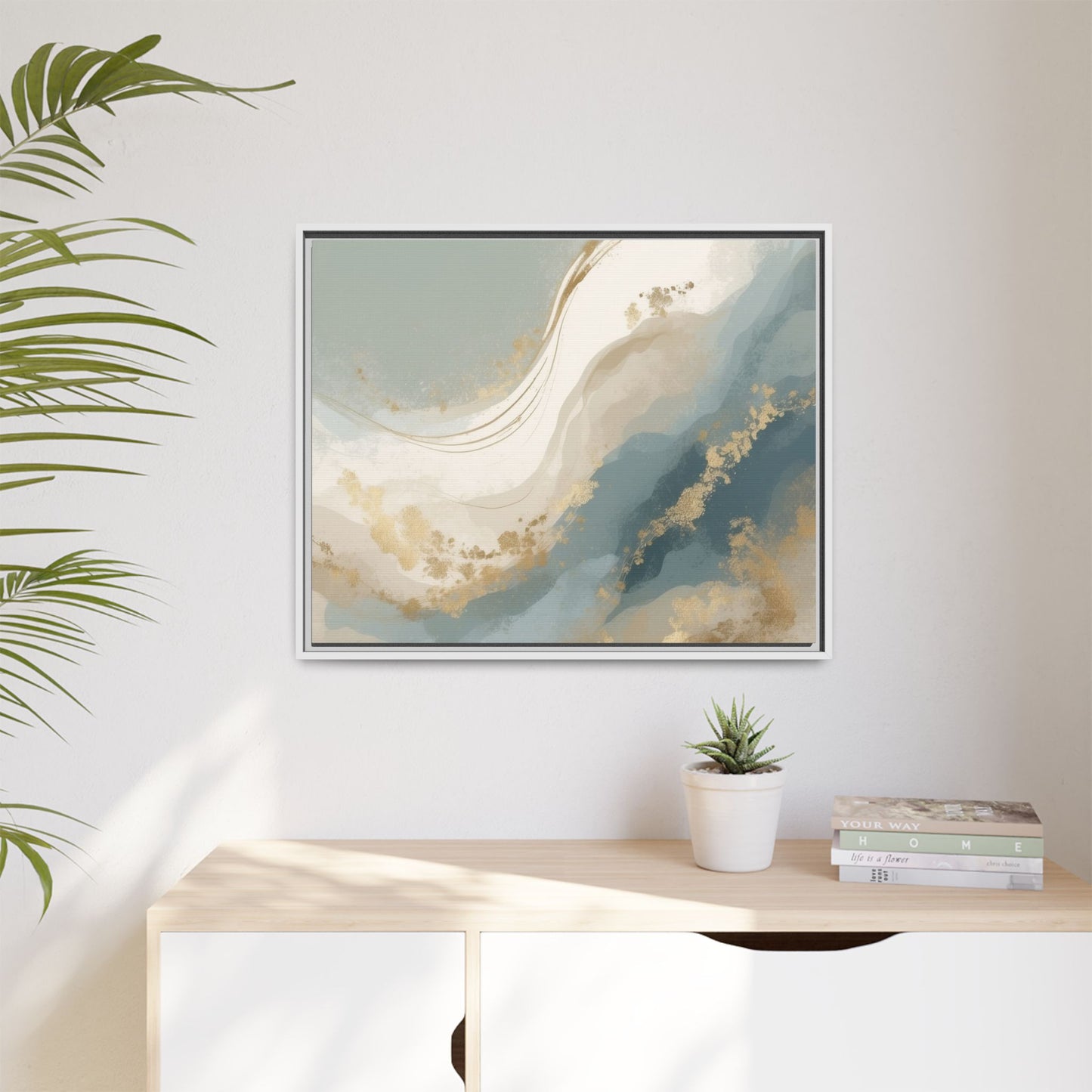 Matte Canvas, Framed (Multi-color)