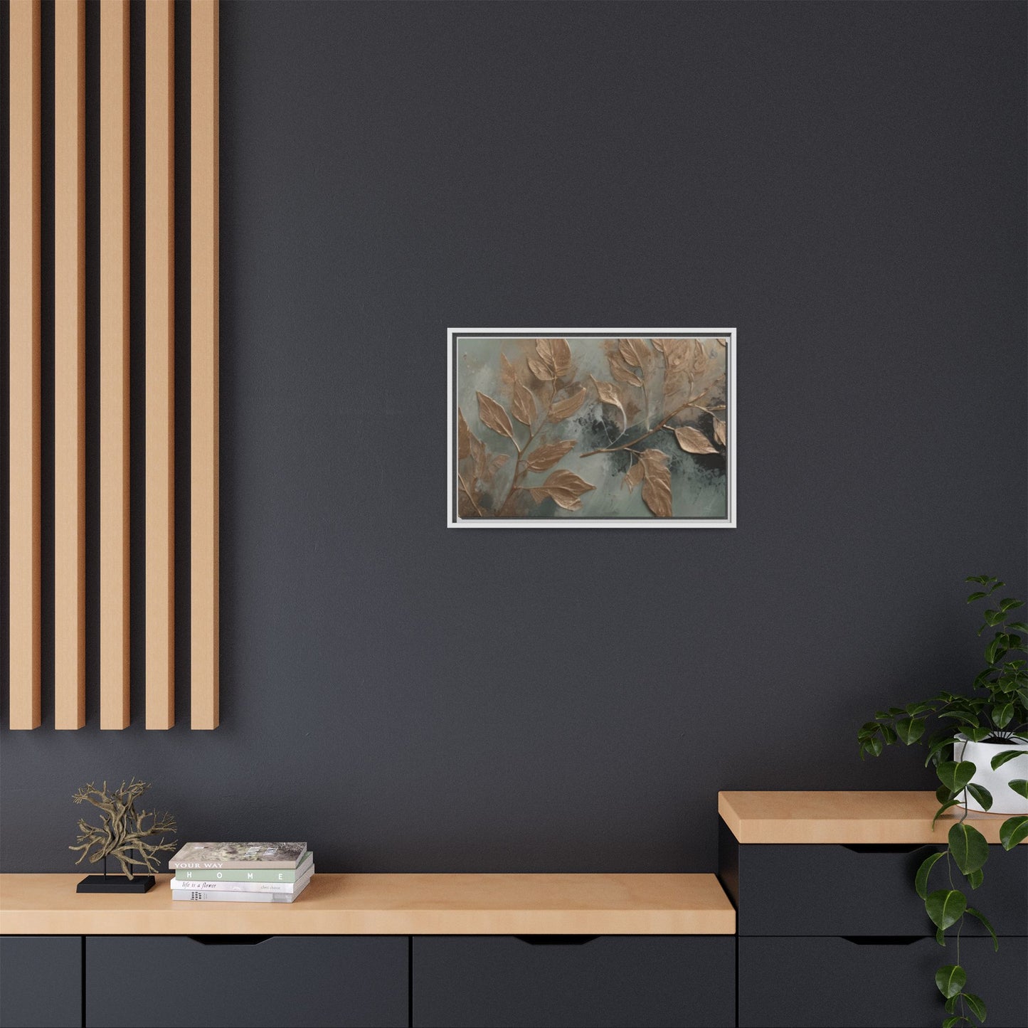 Matte Canvas, Framed (Multi-color)