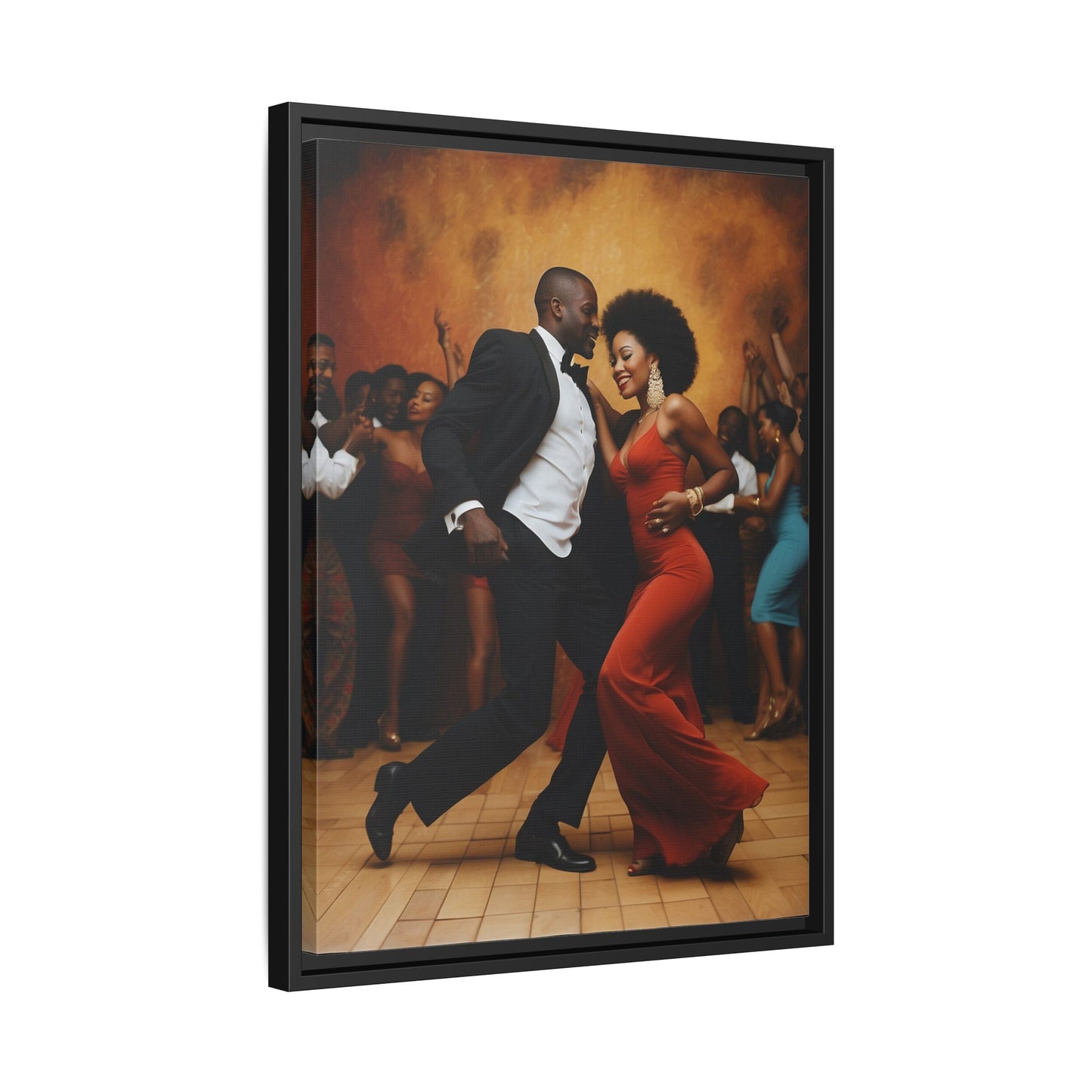 Matte Canvas, Framed (Multi-color)