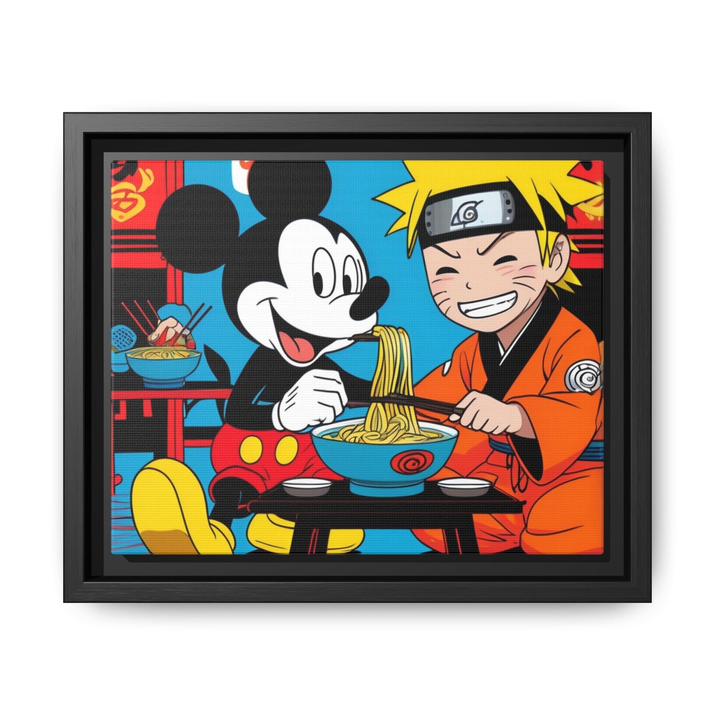 Matte Canvas, Framed (Multi-color)