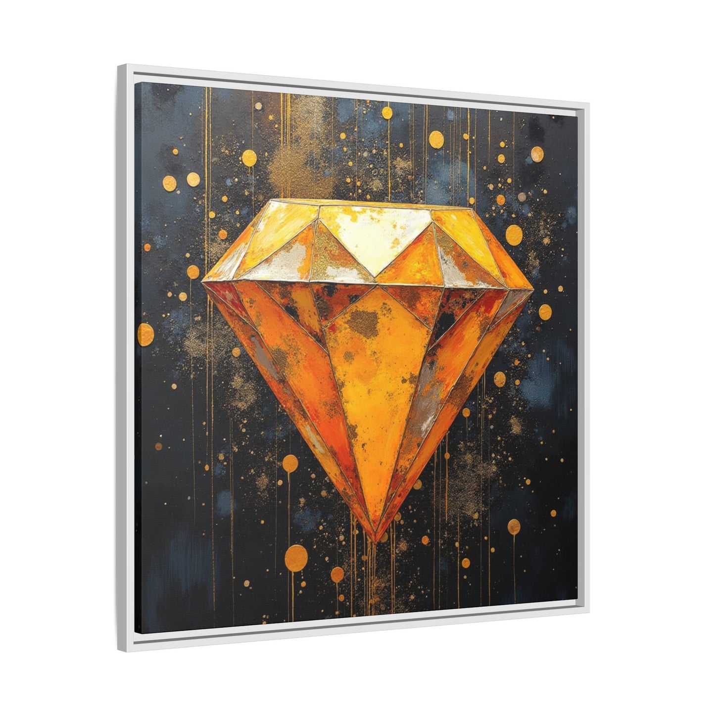 Matte Canvas, Framed (Multi-color)
