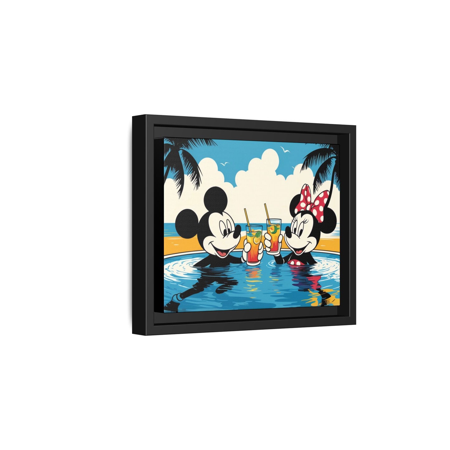 Matte Canvas, Framed (Multi-color)