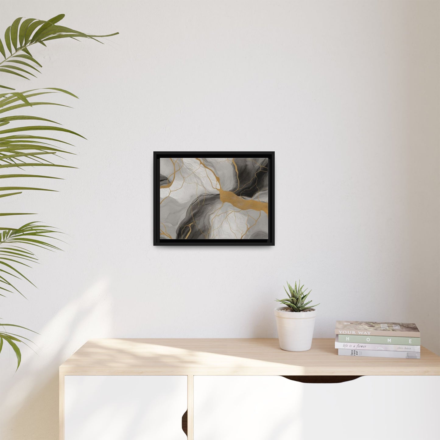 Matte Canvas, Framed (Multi-color)