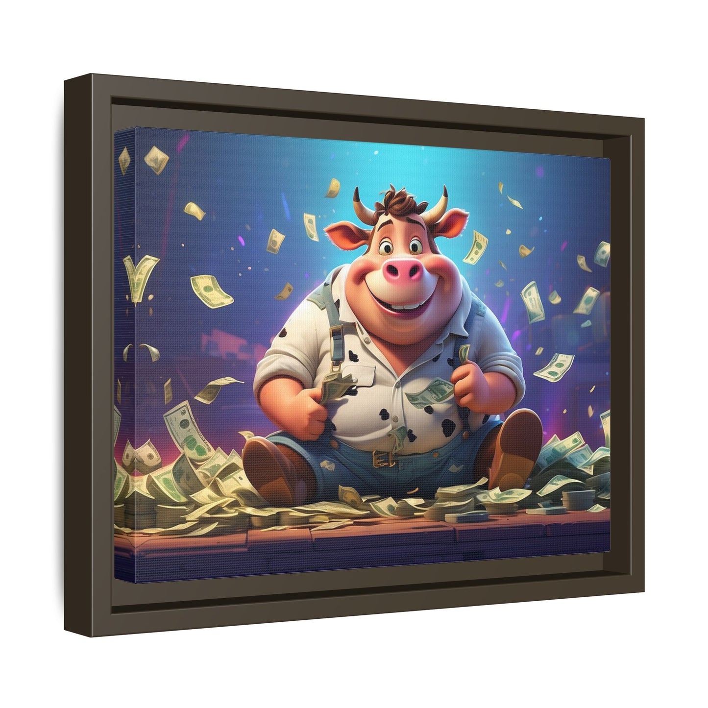 Matte Canvas, Framed (Multi-color)