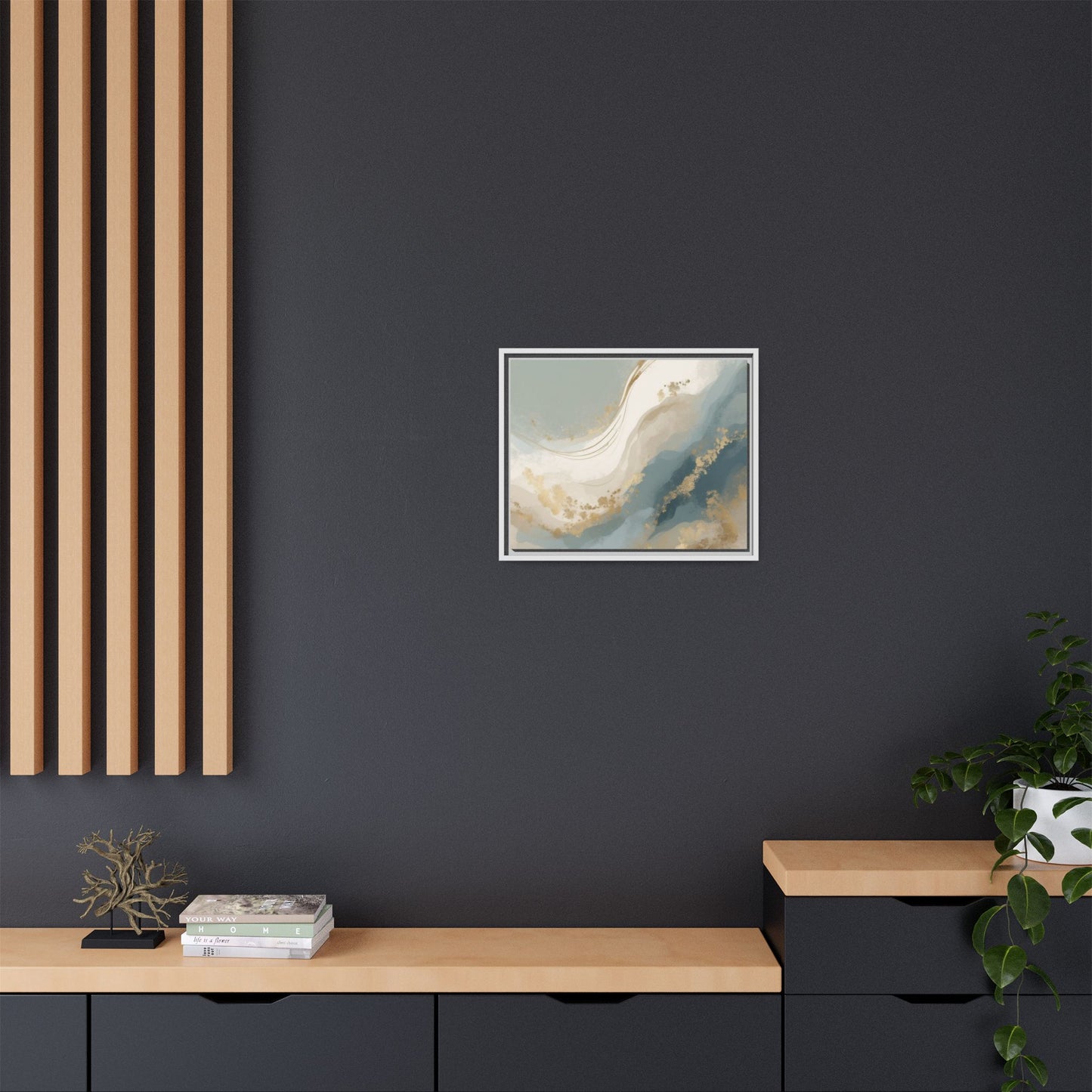 Matte Canvas, Framed (Multi-color)